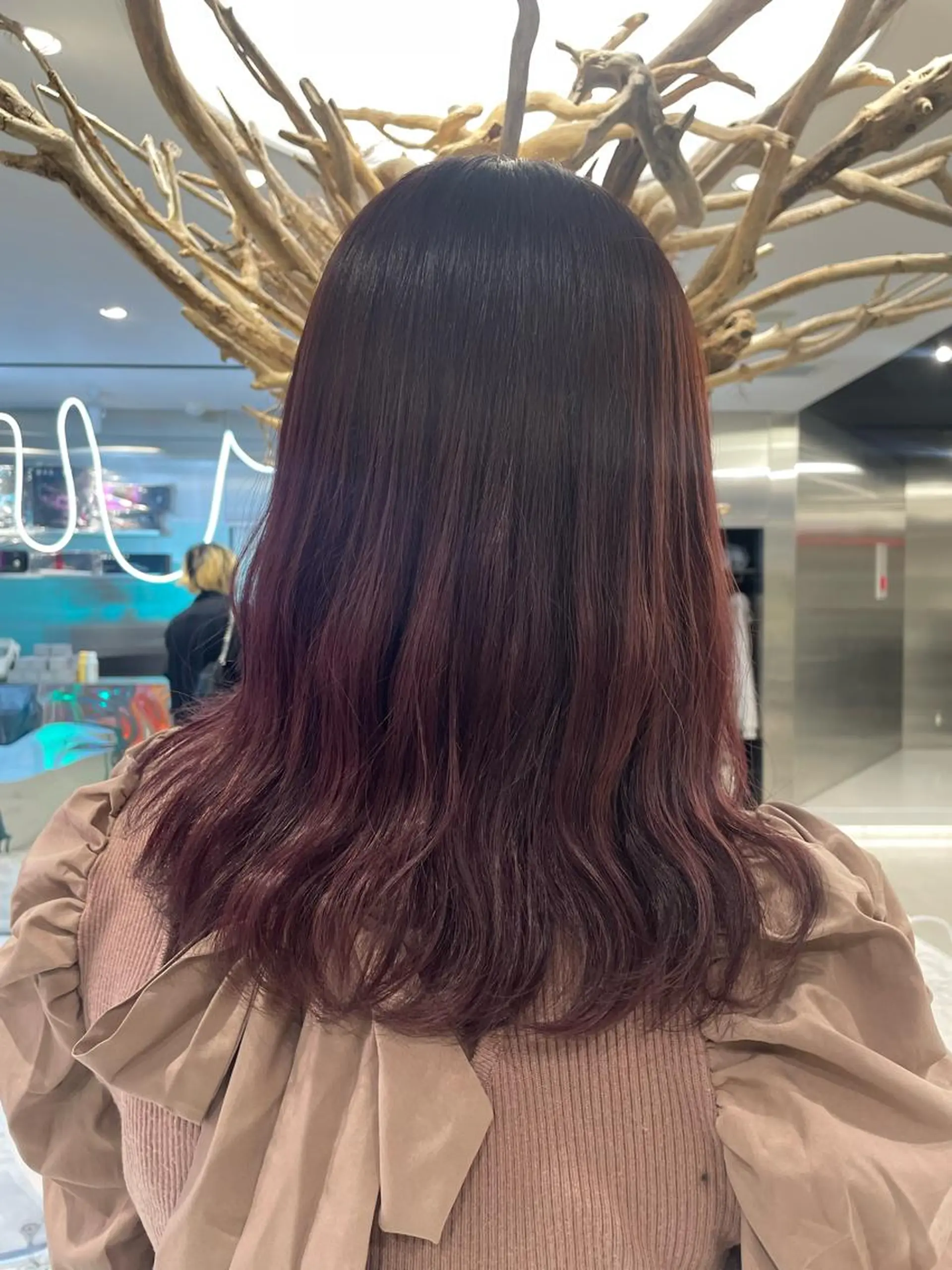 ミディアム ヘアカラー 🧁はるひ/ ZEST八王子🟡のヘアスタイル