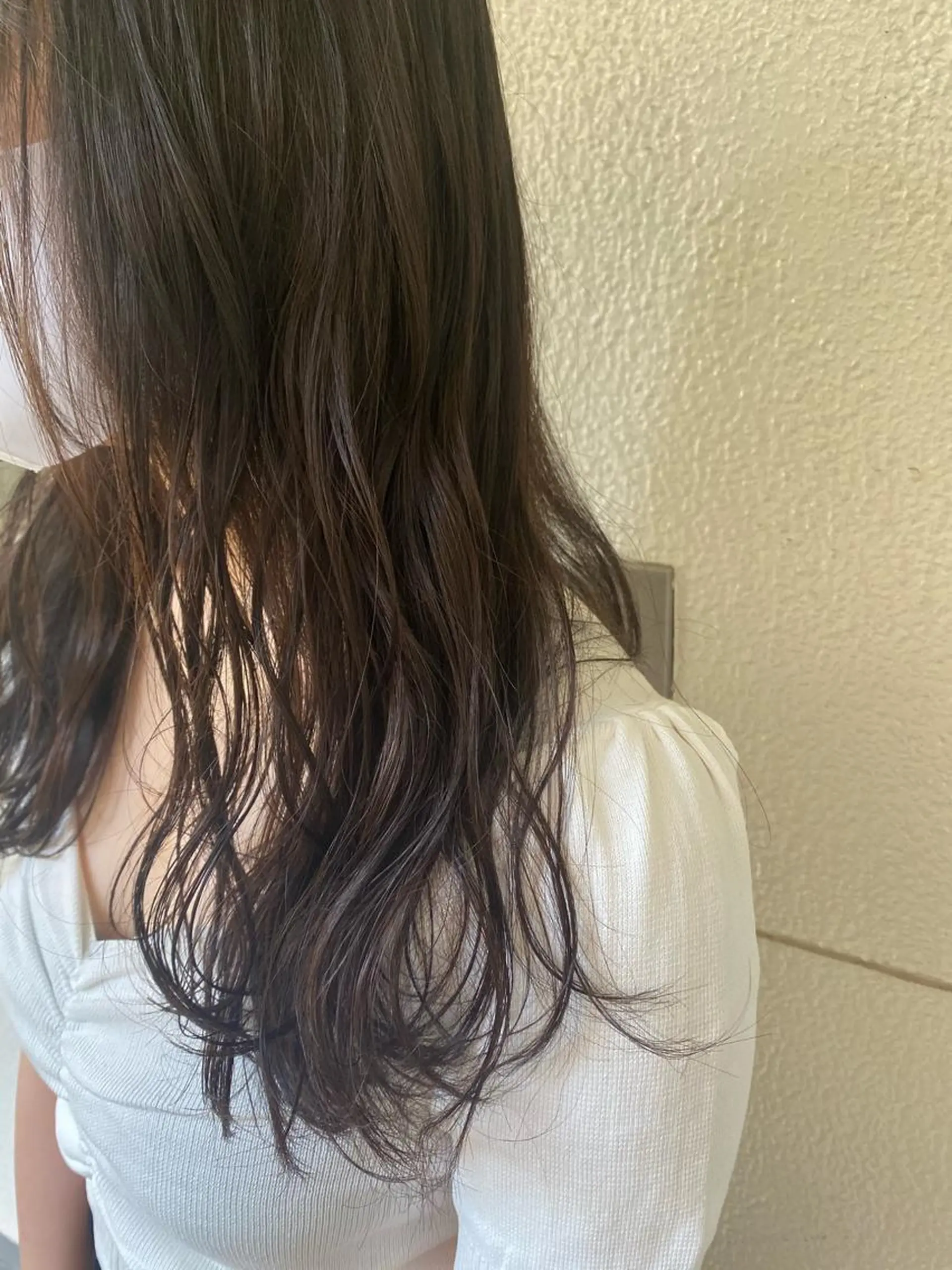 ロング カラー パーマ ヘアアレンジ レイヤーカット ロング ローレイヤー 年間1500人担当 代表　南一路のヘアスタイル