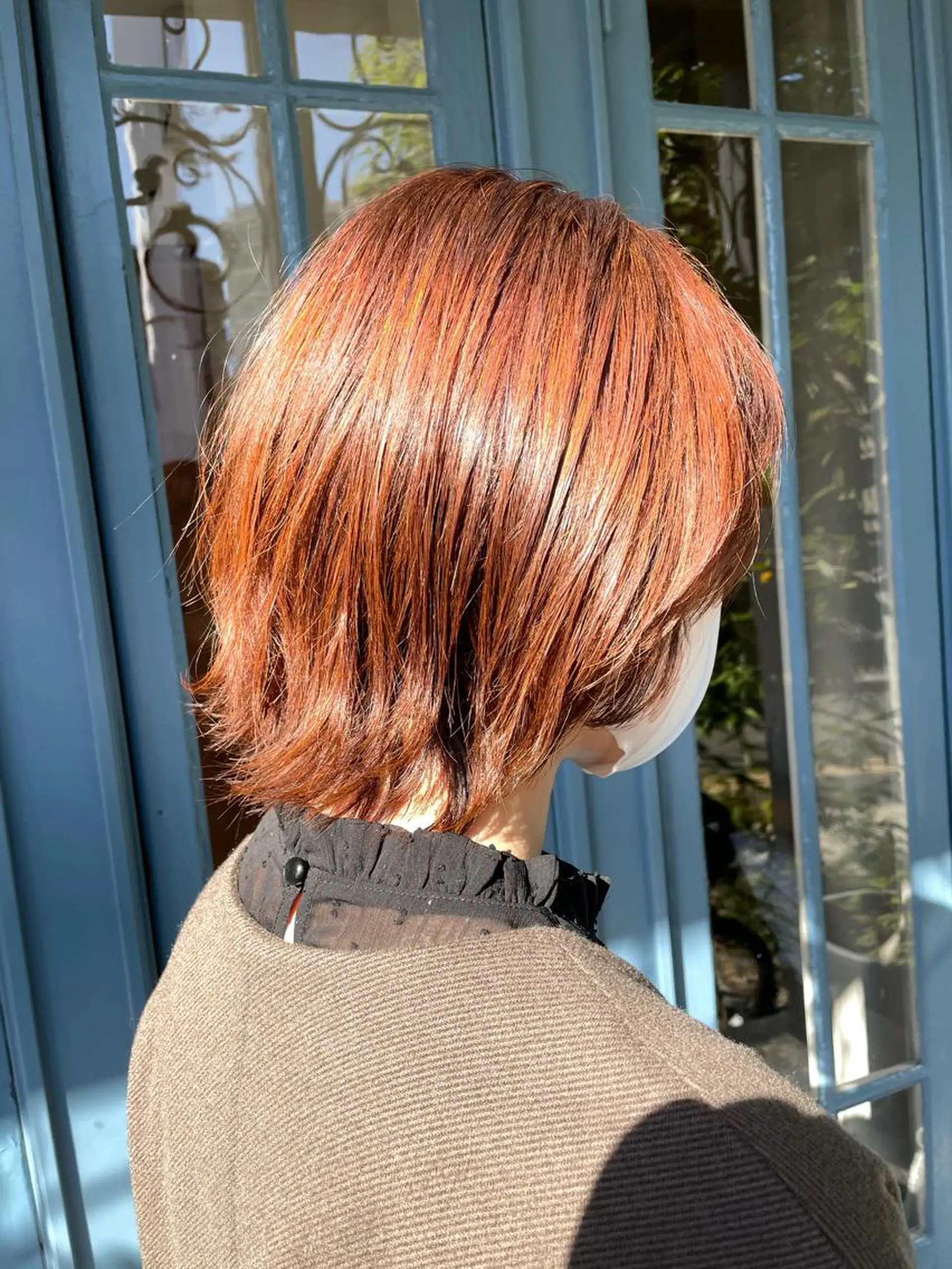 ミディアム カット ヘアカラー トリートメント ブリーチ毛矯正.髪質 改善.髪にドラマをのヘアスタイル