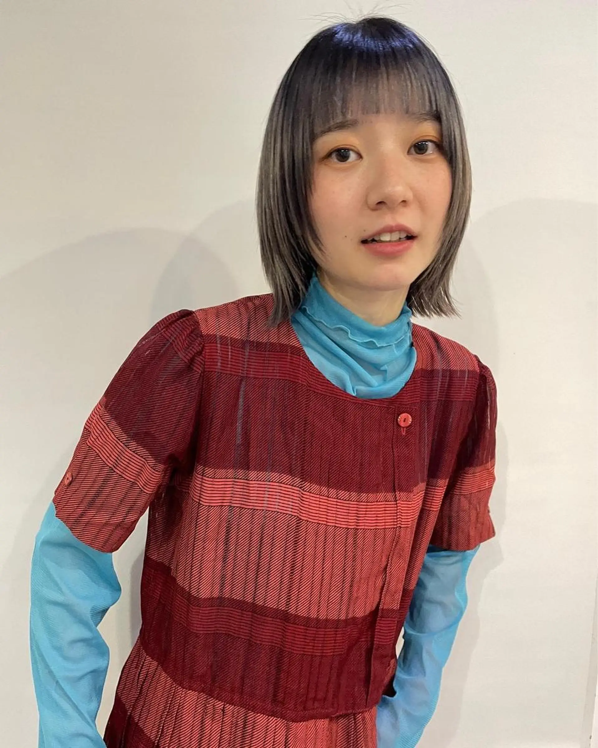 ショート カラー silo所属・silo MOKA 顔周りカット🦦のヘアスタイル