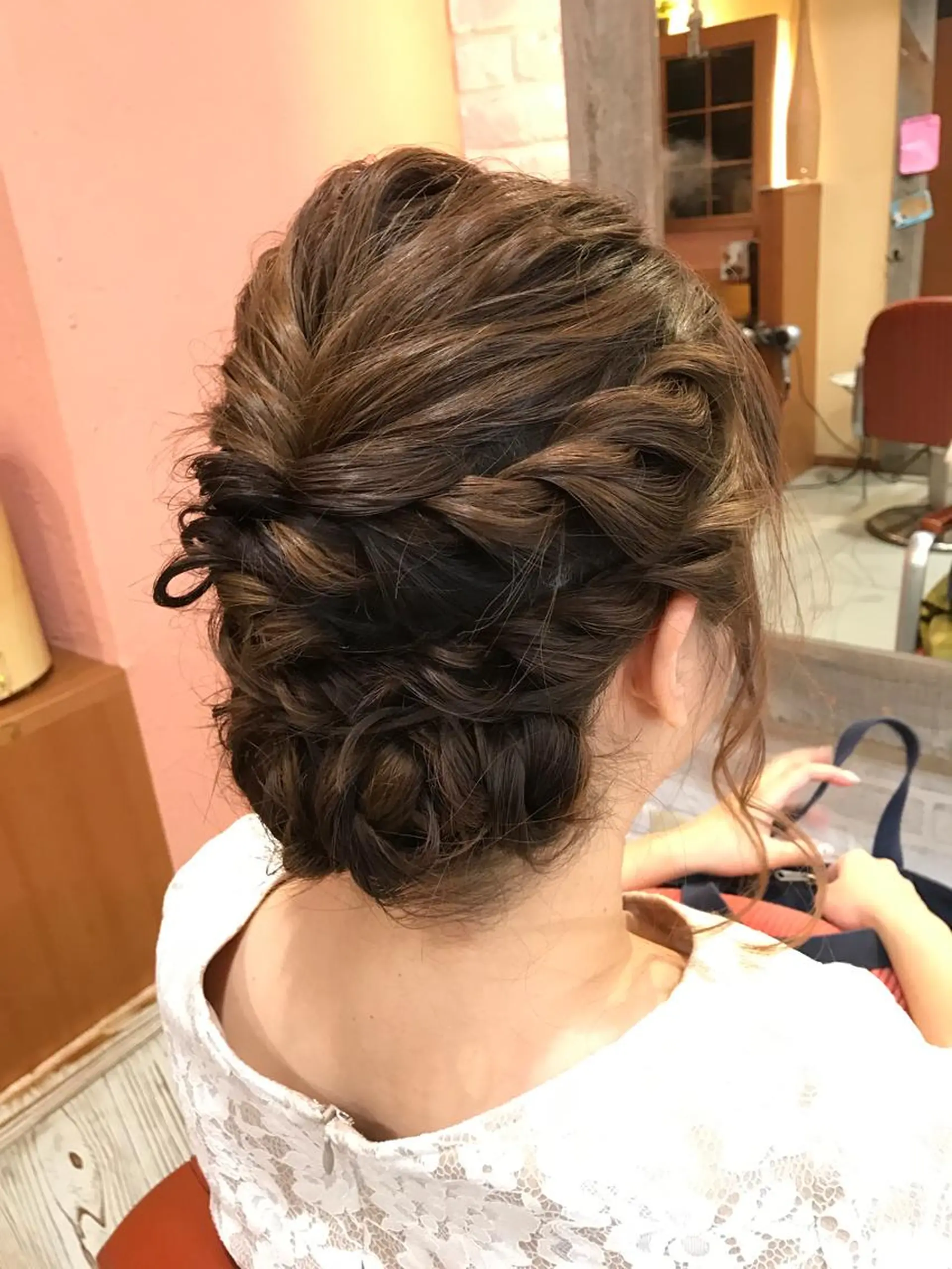 ミディアム ヘアアレンジ 増子 幹樹のヘアスタイル
