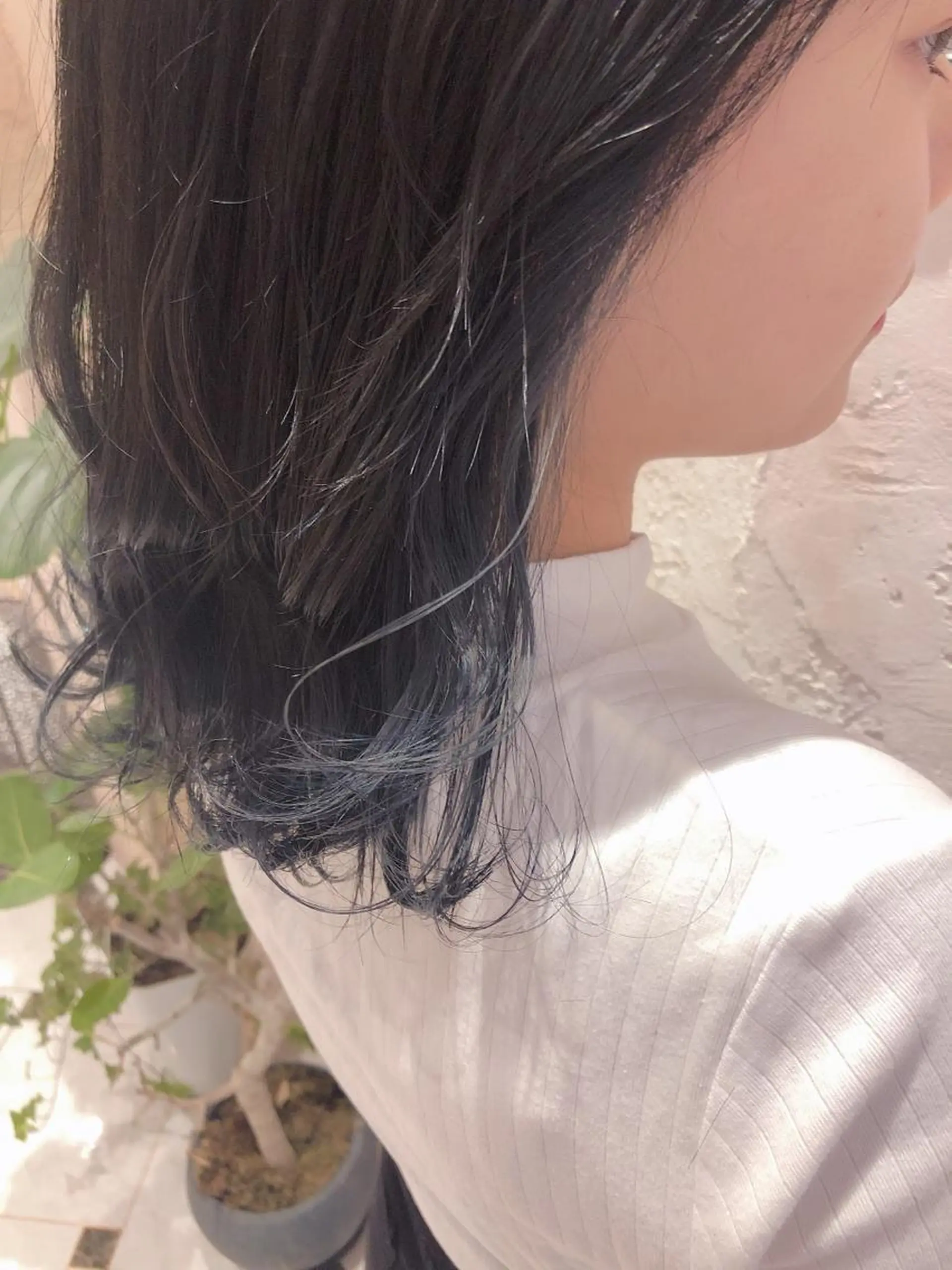 ミディアム アッシュ カット ヘアカラー 代表山口ひな 髪質改善のプロのヘアスタイル