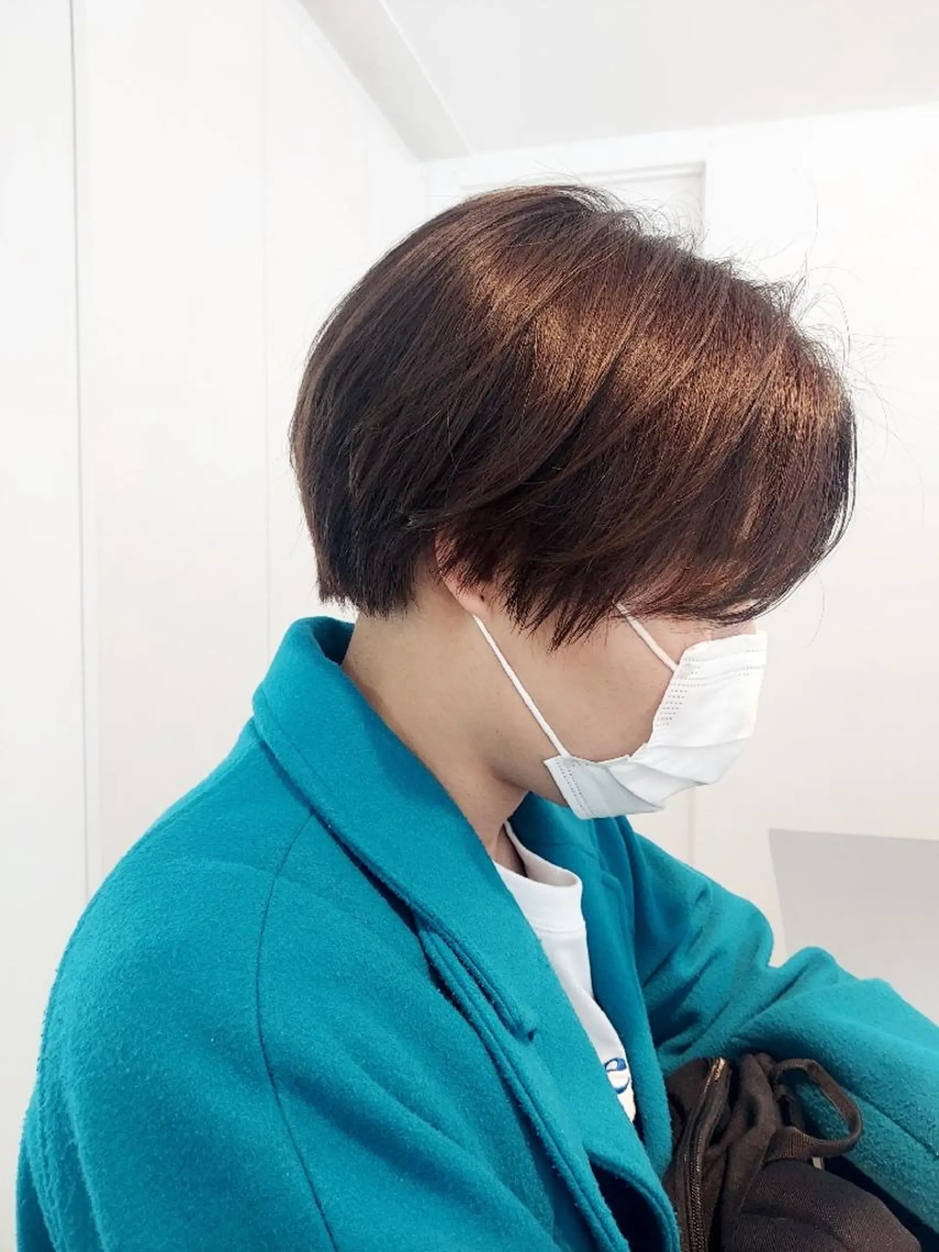 ショート カラー 透明感カラー ラベンダーカラー 樋口 千尋のヘアスタイル