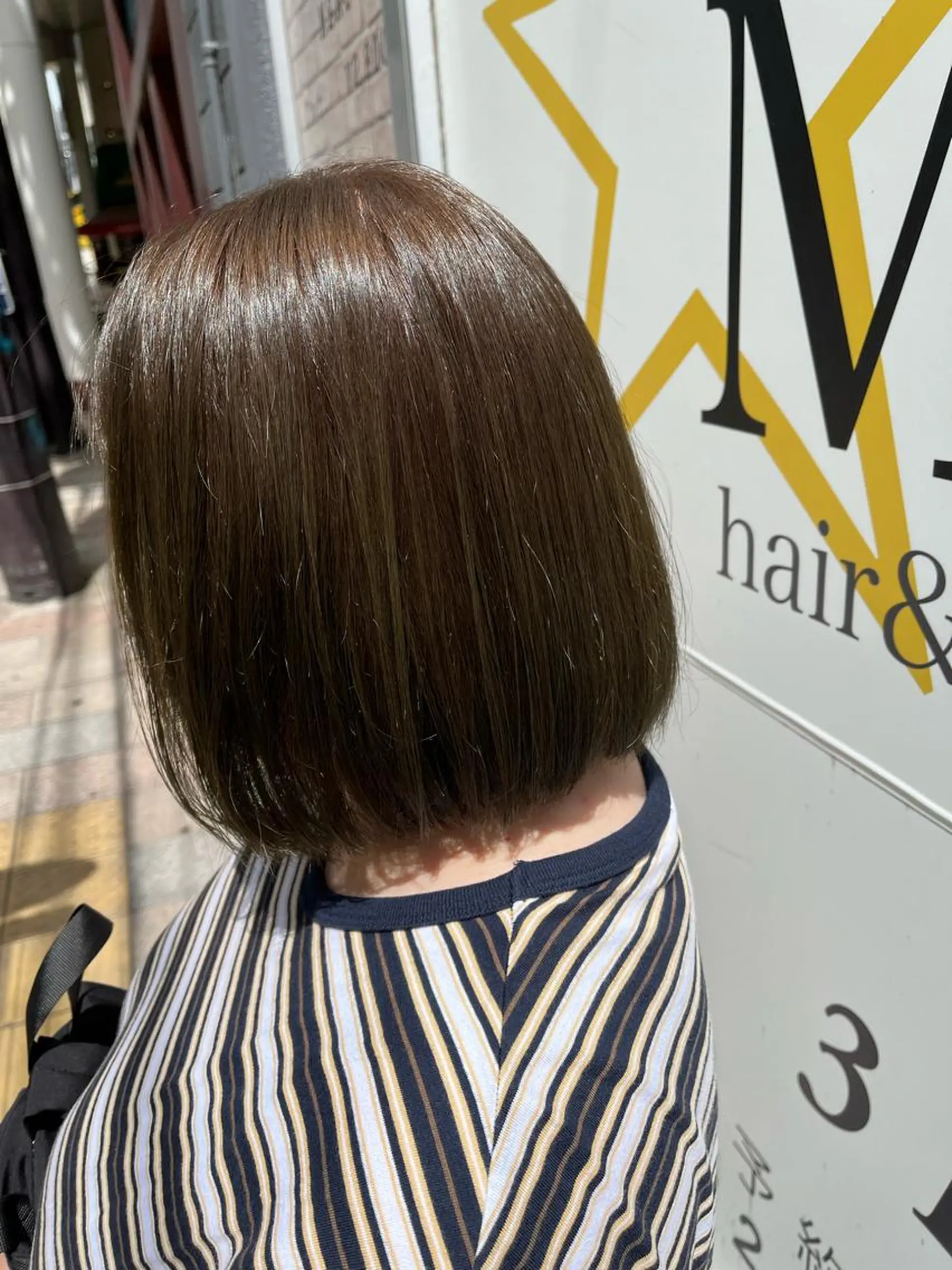 ショート カラー オリーブカラー 髪質改善✨/中屋敷 はじめのヘアスタイル