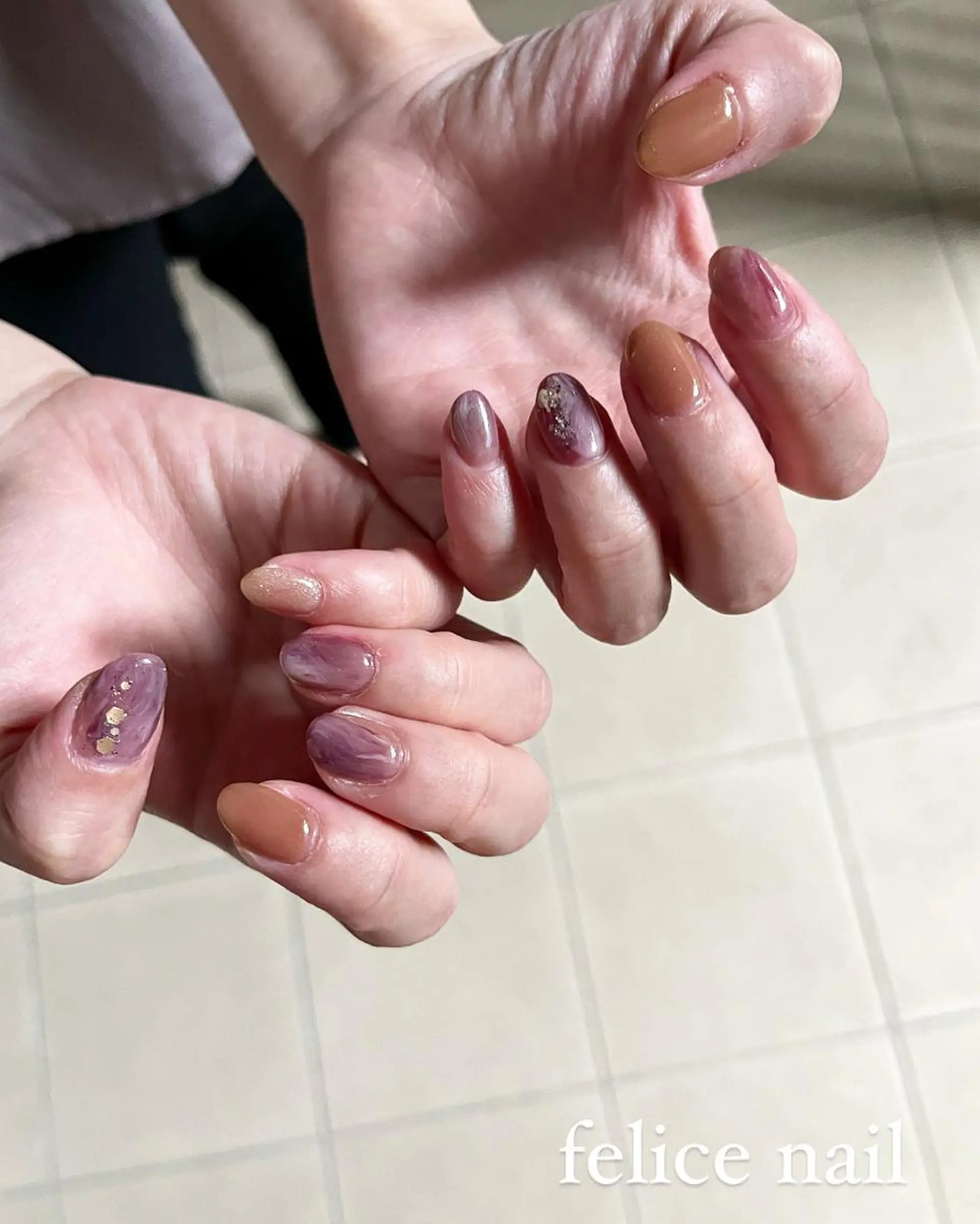 ネイル ニュアンスネイル felice nailのネイルデザイン