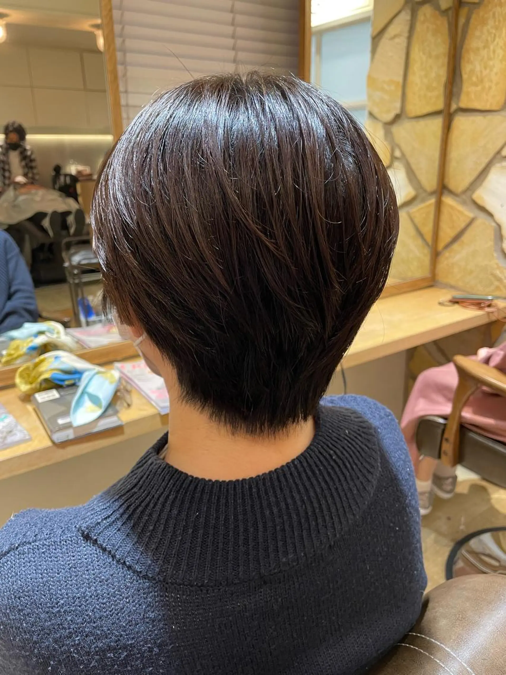 ショート ショートヘア 新宿　副店長 新井彩斗のヘアスタイル