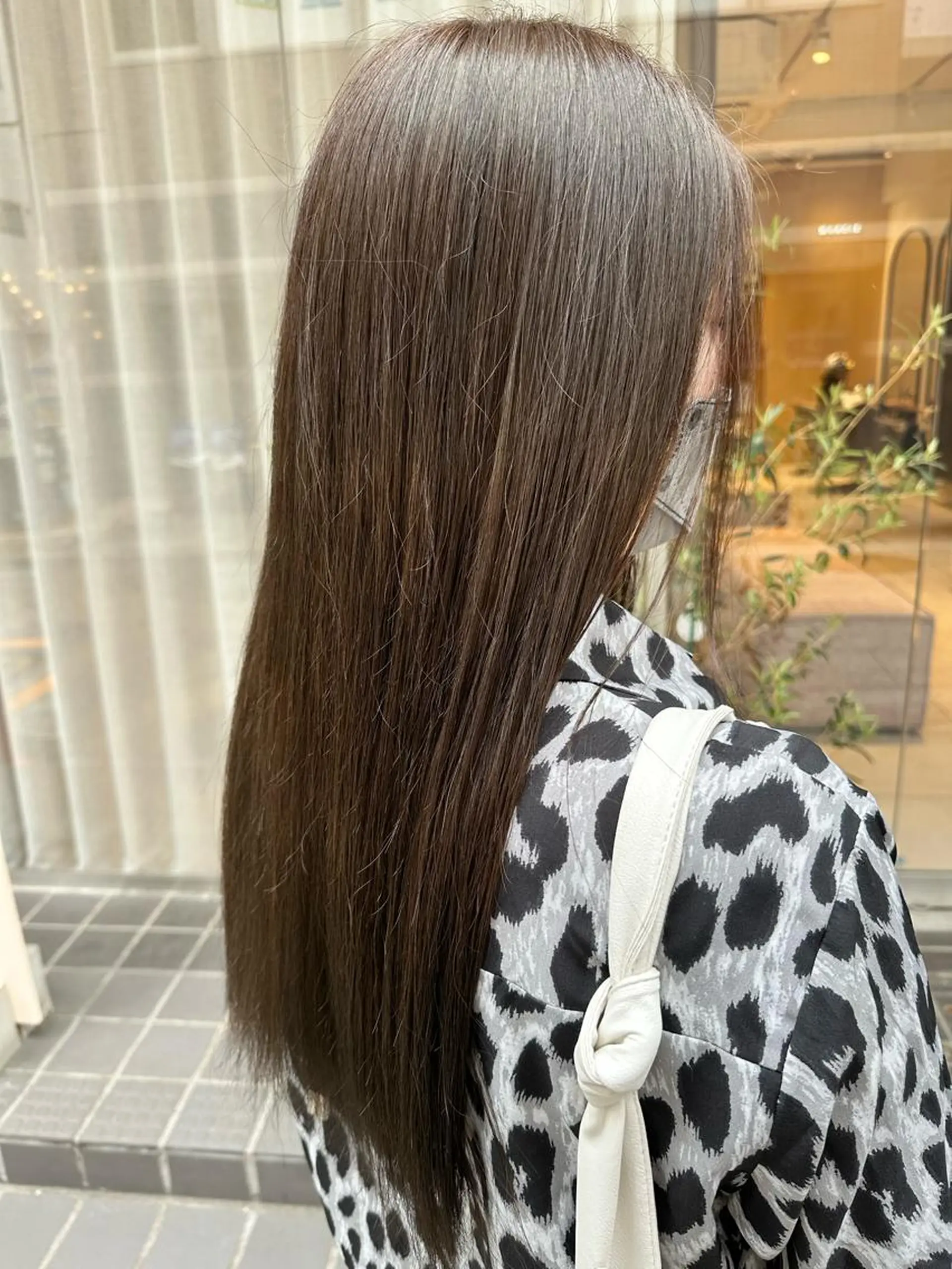 ロング カラー オリーブカラー ヘアカラー AIKA🤍 カットモデル募集🫧のヘアスタイル