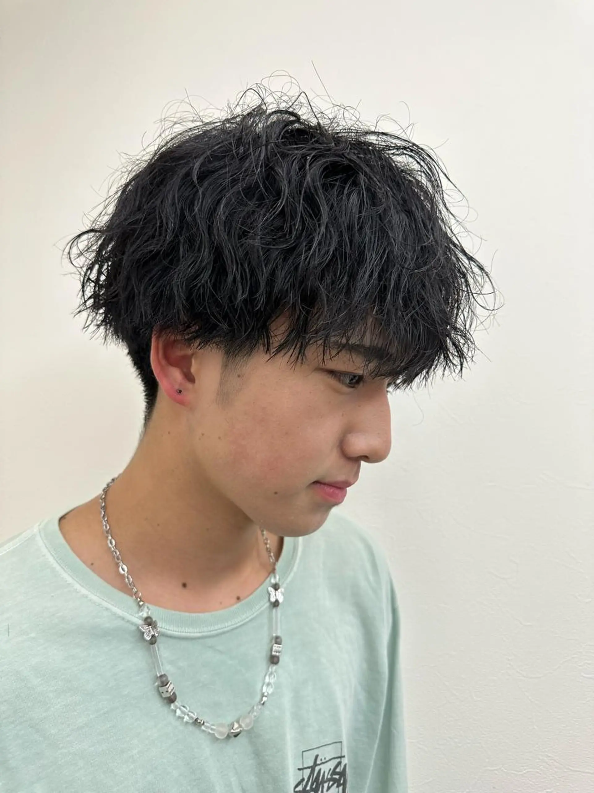 メンズ メンズパーマ カット CURE 朱梨のマツエク・マツパデザイン