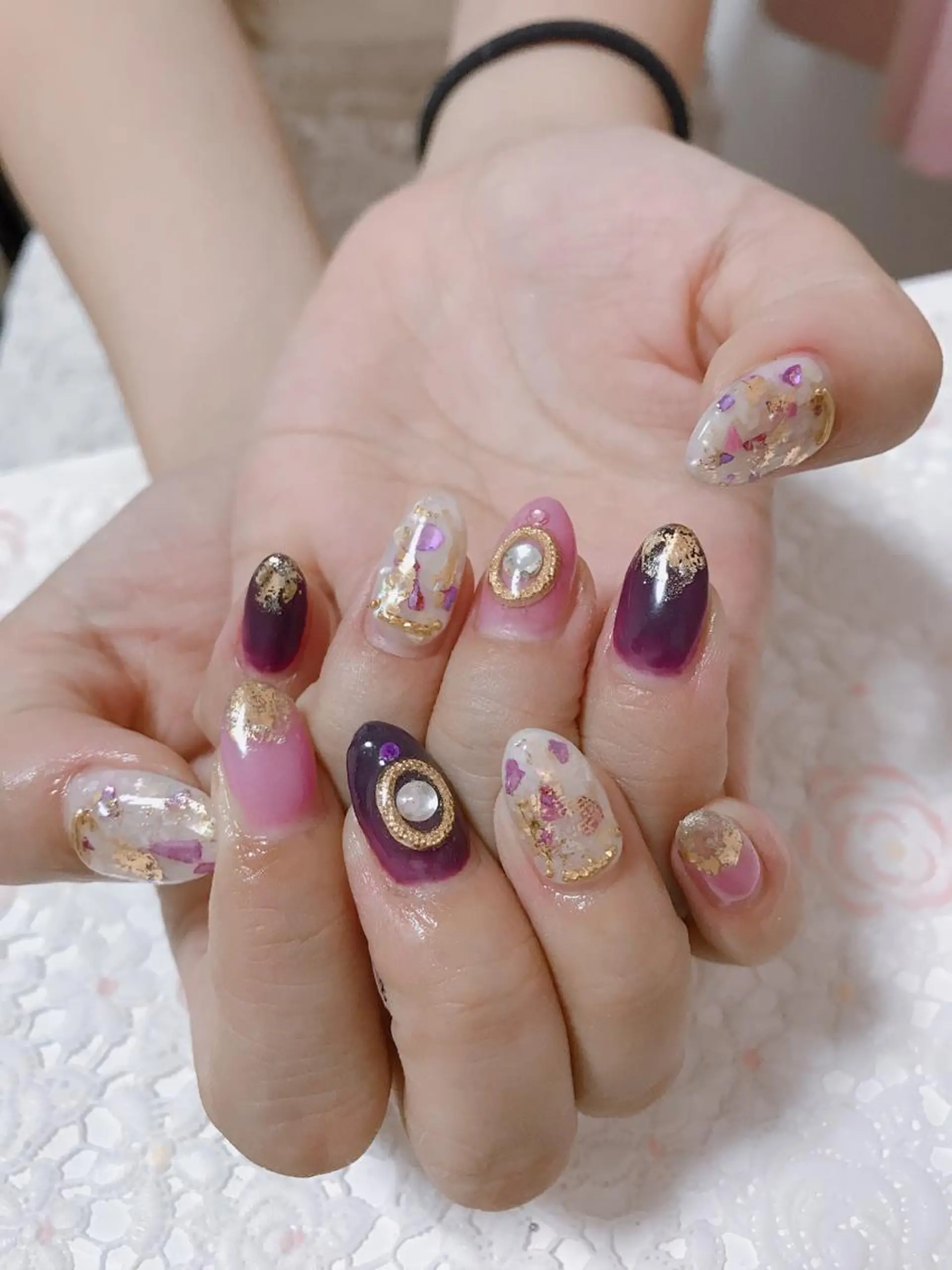 ネイル 藤 あやのネイルデザイン