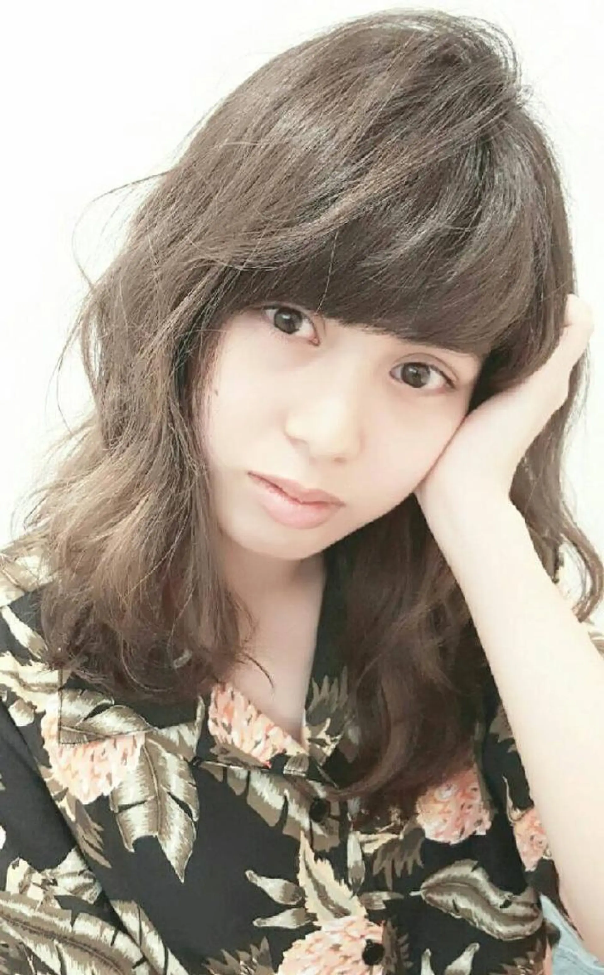 セミロング カラー 中村 光樹のヘアスタイル