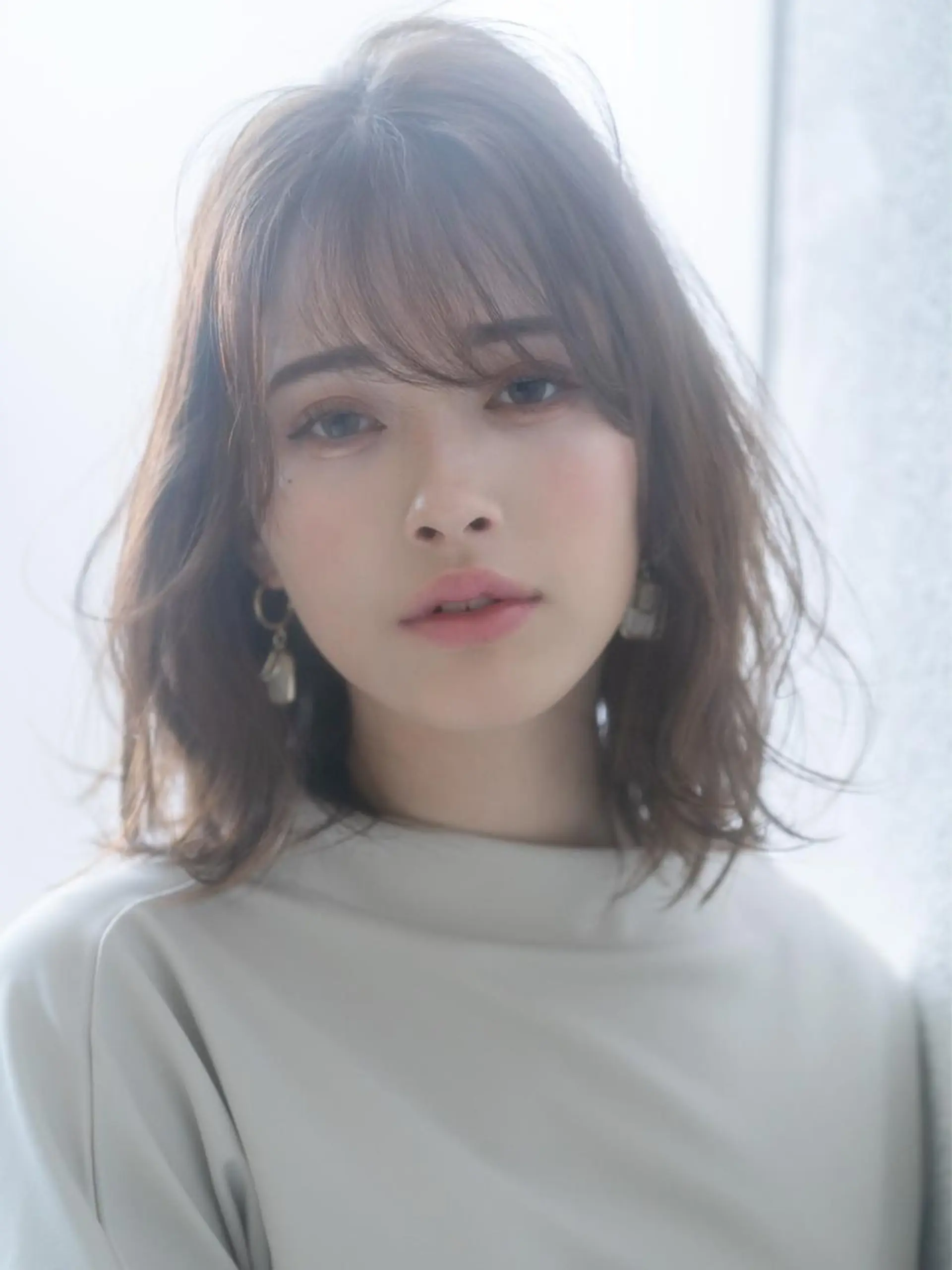 ミディアム 🎀ハイトーン/レイ ヤー/Reina🎀のヘアスタイル