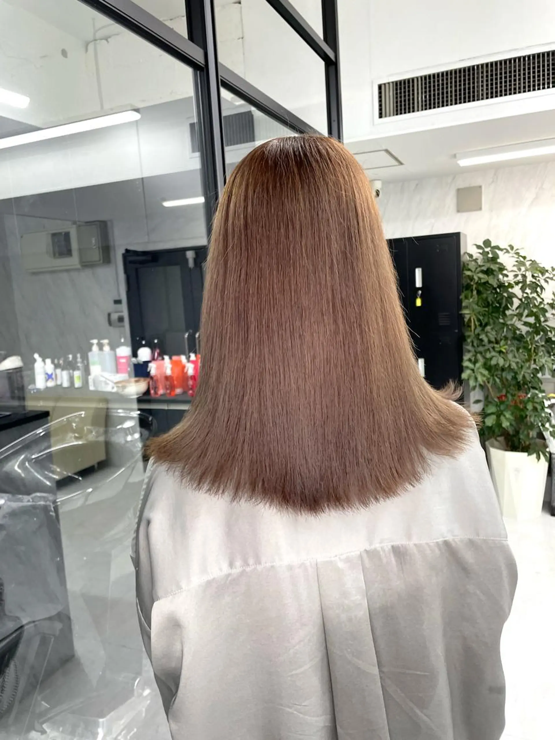セミロング ヘアカラー トリートメント Wehlen所属・透明感カラー🌟 keisukeのヘアスタイル
