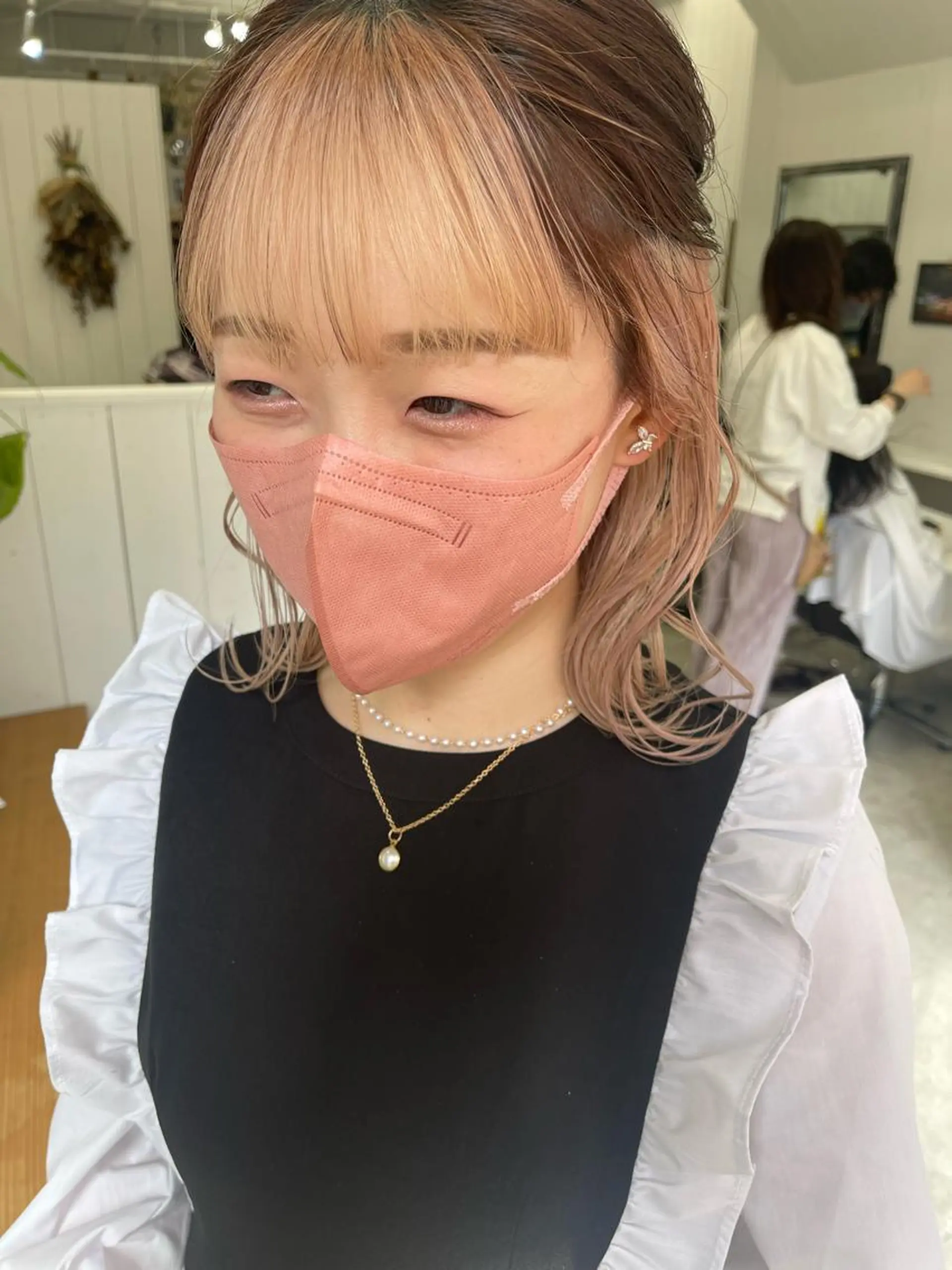 ミディアム ミストバング 📍葛西りんたろう/ ENVのヘアスタイル