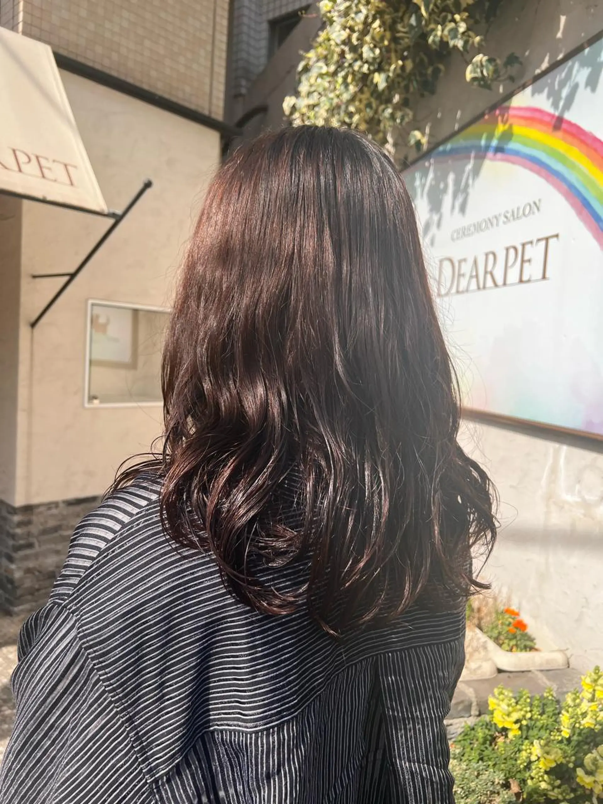 ロング カラー パーマ stylist田口 祐歩のヘアスタイル