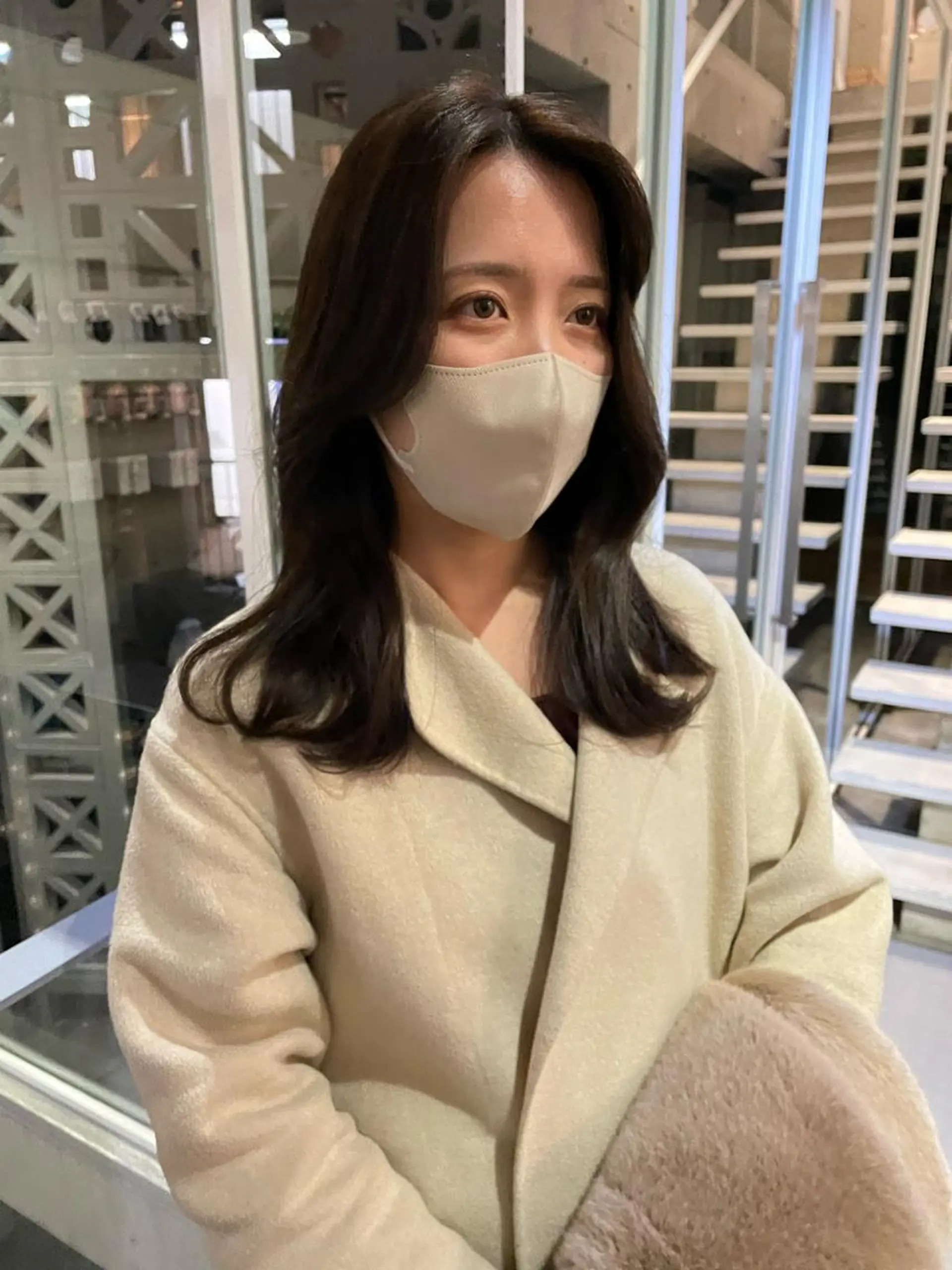 ロング カラー カット ヘアカラー トリートメント レイヤーカット🎀 kanaのヘアスタイル