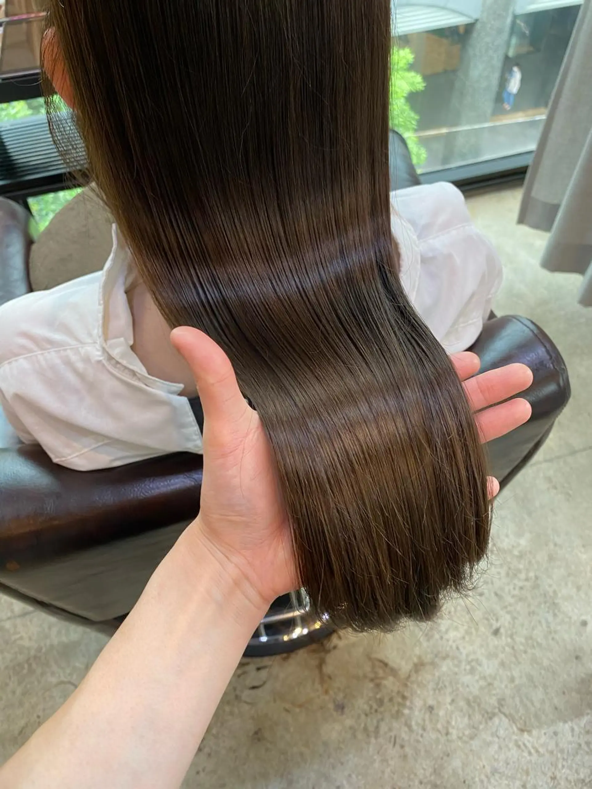 ロング カット ヘアカラー トリートメント youres hair 髪質改善トリートメント&ヘッドスパ　恵比寿本店【ユアーズ　ヘア】所属・✨美髪エステ✨ 佐々木みなみのヘアスタイル