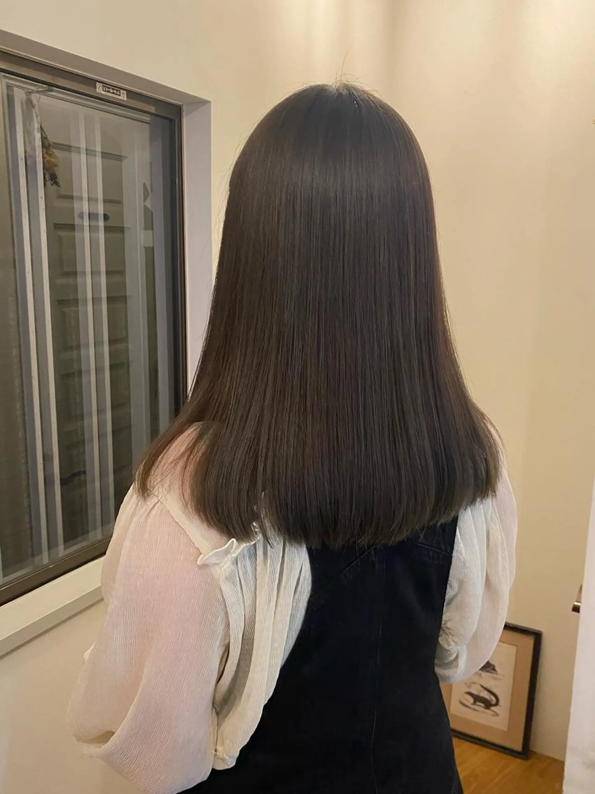 カラー グレージュ DEPT 宗像あかりのヘアスタイル