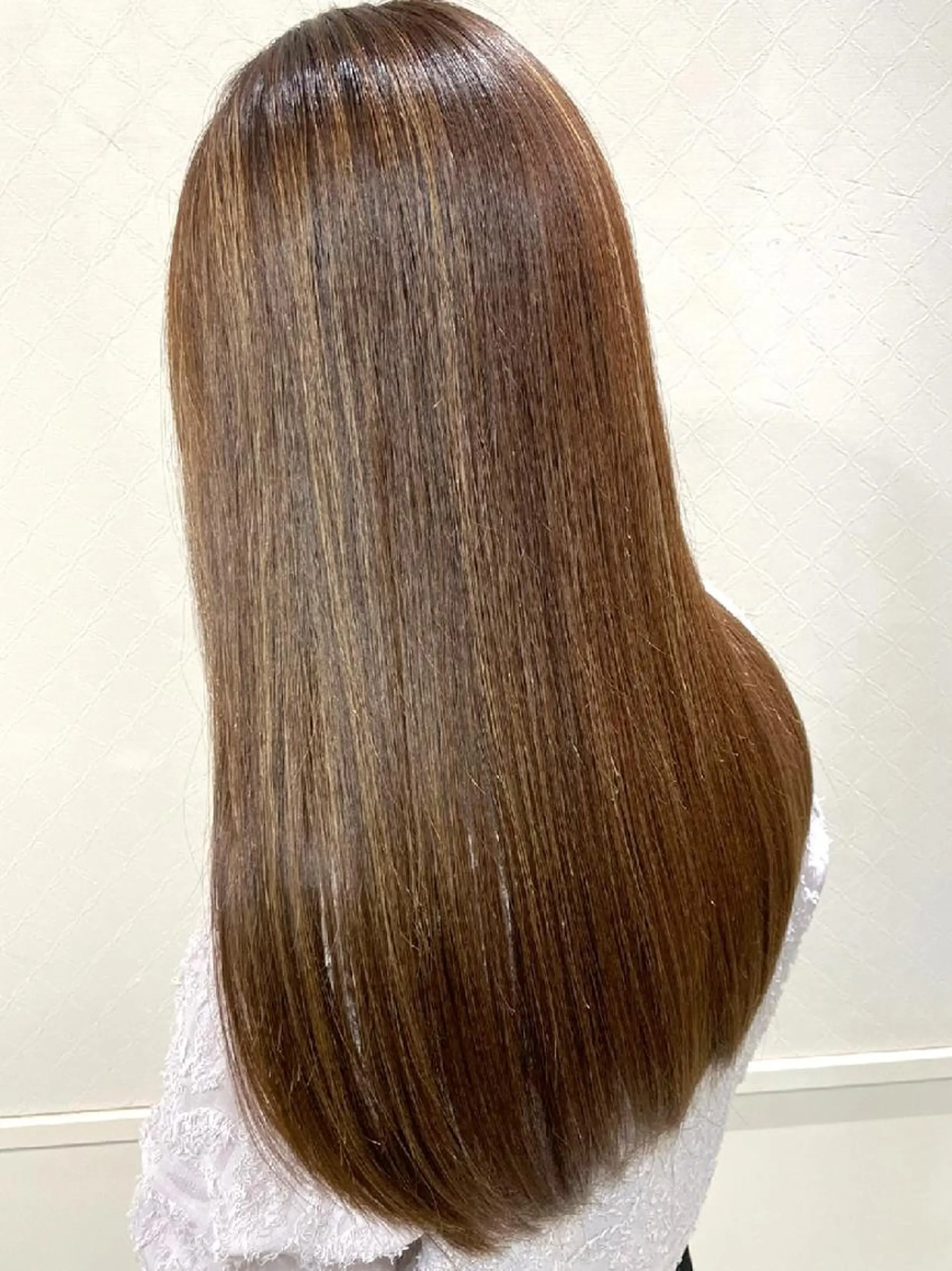 ロング 髪質改善 カット 縮毛矯正 トリートメント 高橋 佑のヘアスタイル