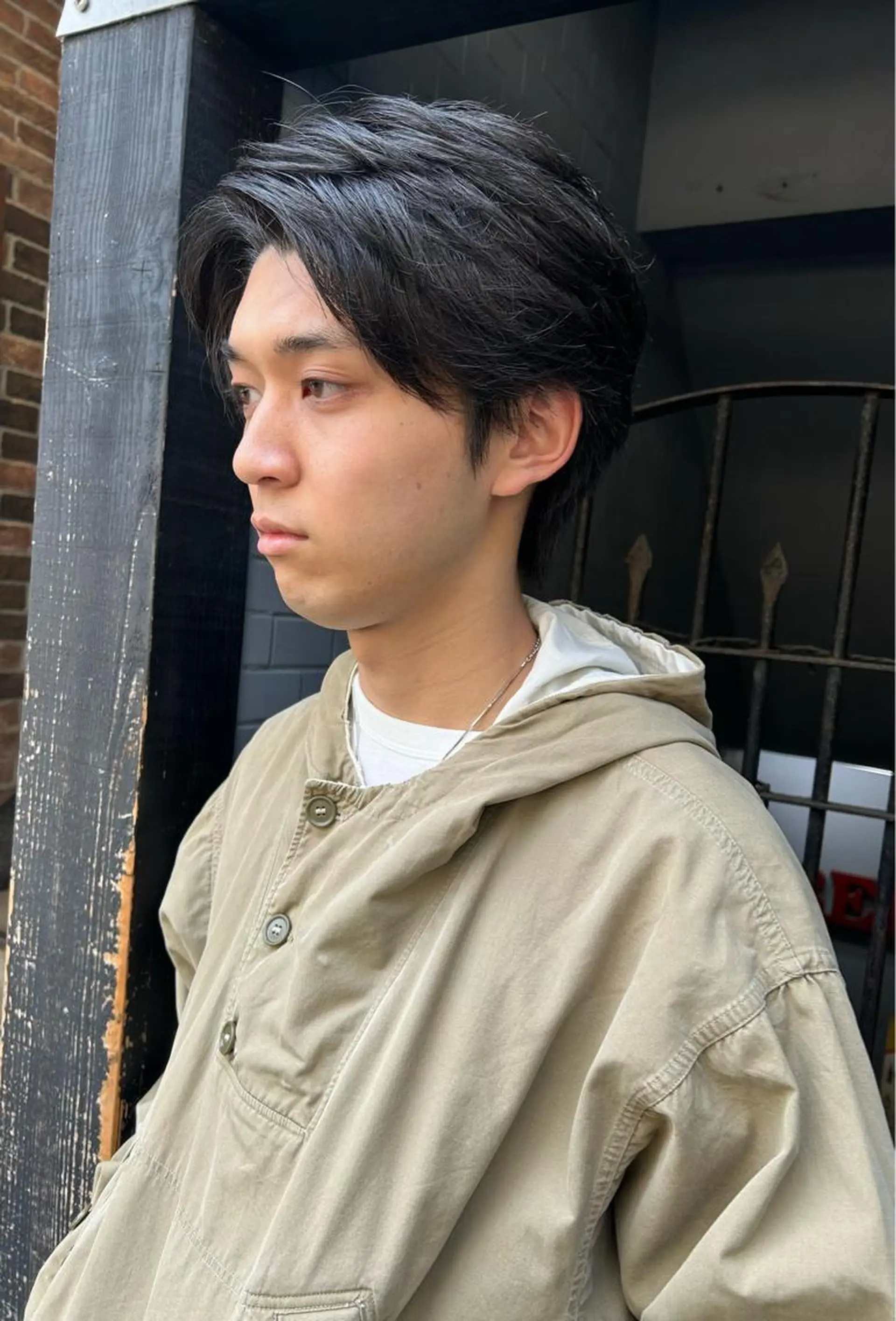 ショート カラー メンズ メンズブリーチ メンズハイライト メンズインナーカラー メンズパーマ プードルパーマ カット charme所属・💈メンズ特化 /伊藤大輝💈のヘアスタイル