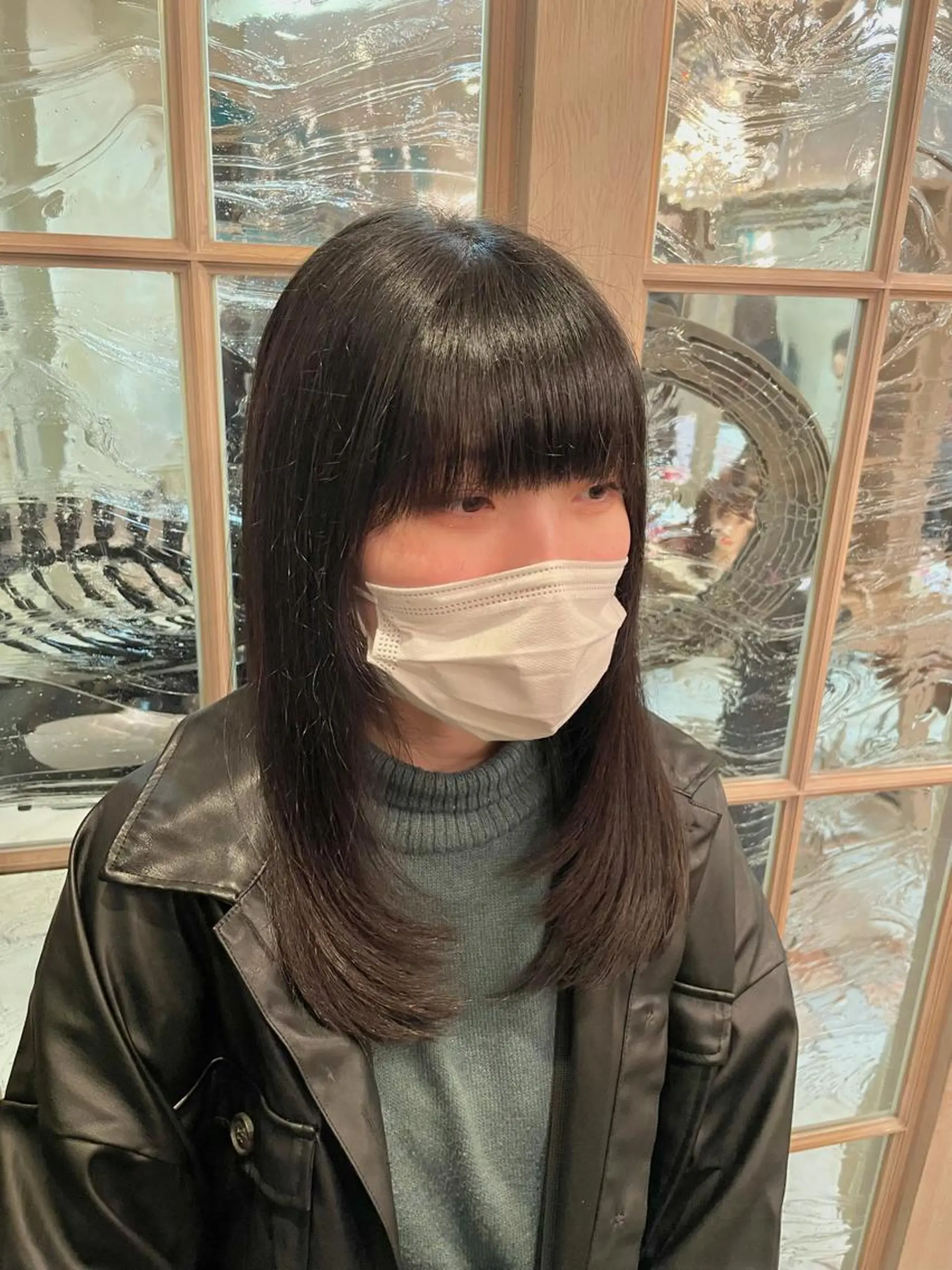 ロング 前平 友慈のヘアスタイル