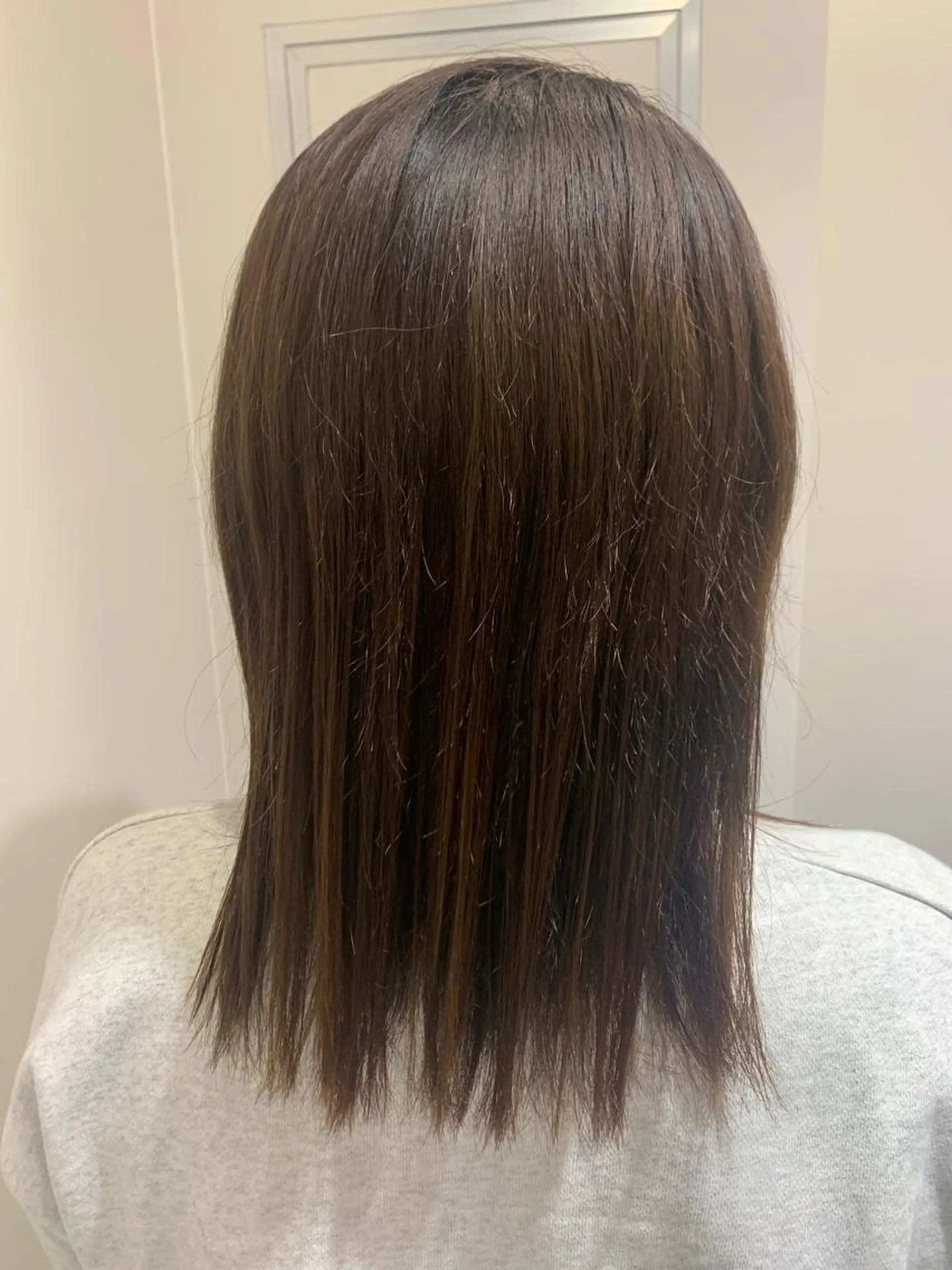 カラー 大久保 玲菜のヘアスタイル