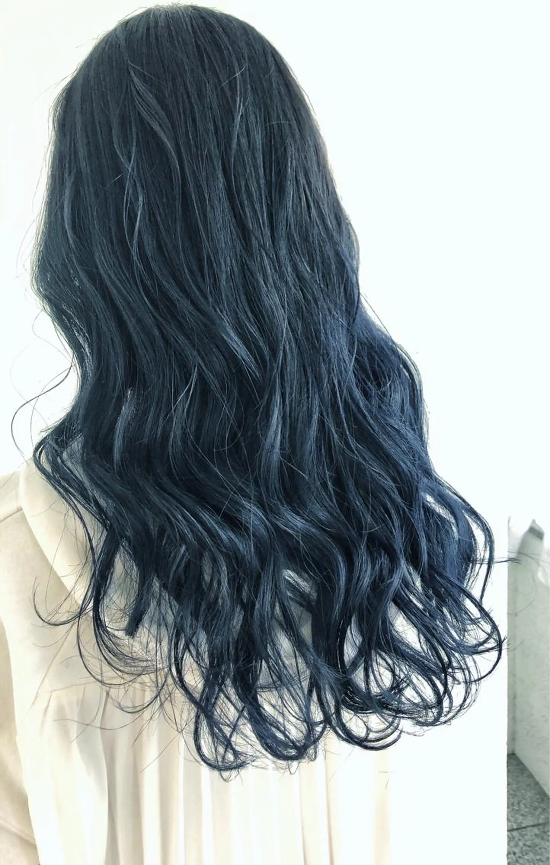 ロング カラー アディクシーカラー ブルーカラー ヘアカラー トリートメント hair  design  ALBERO所属・日高 香織のヘアスタイル
