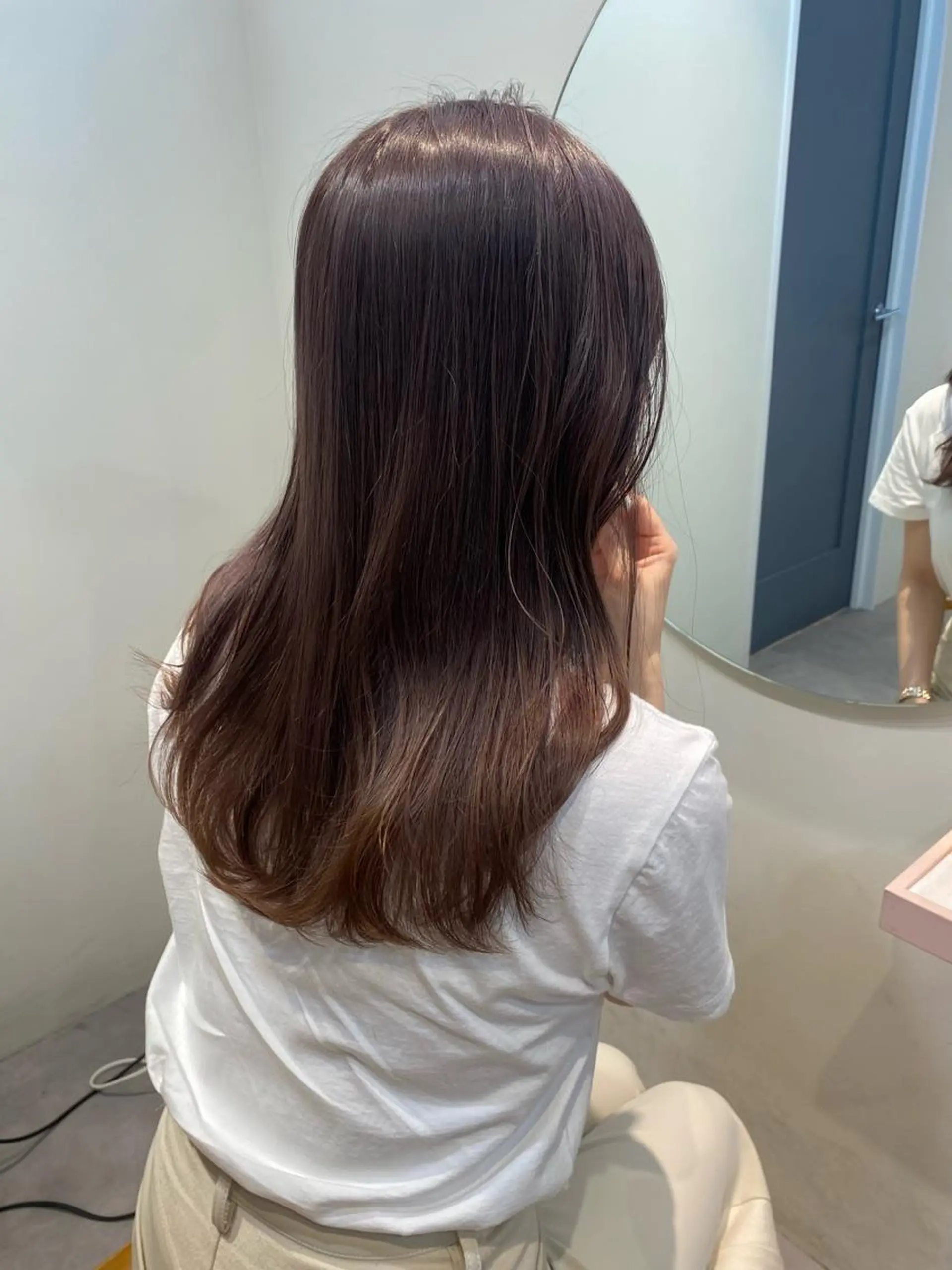 ミディアム カラー 当日予約大歓迎💗 依田瑞希のヘアスタイル