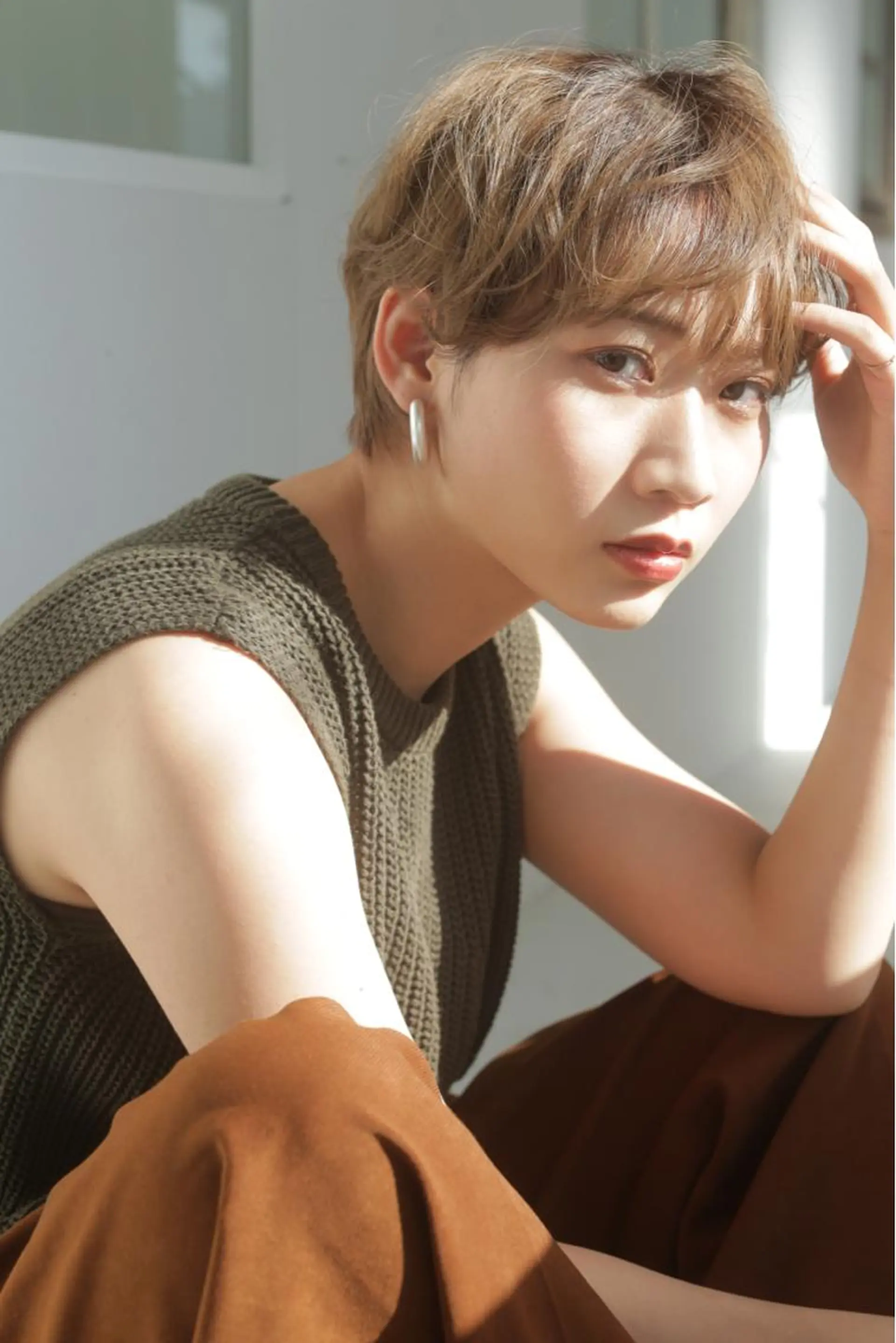 ショート カラー 保子 祐里香のヘアスタイル