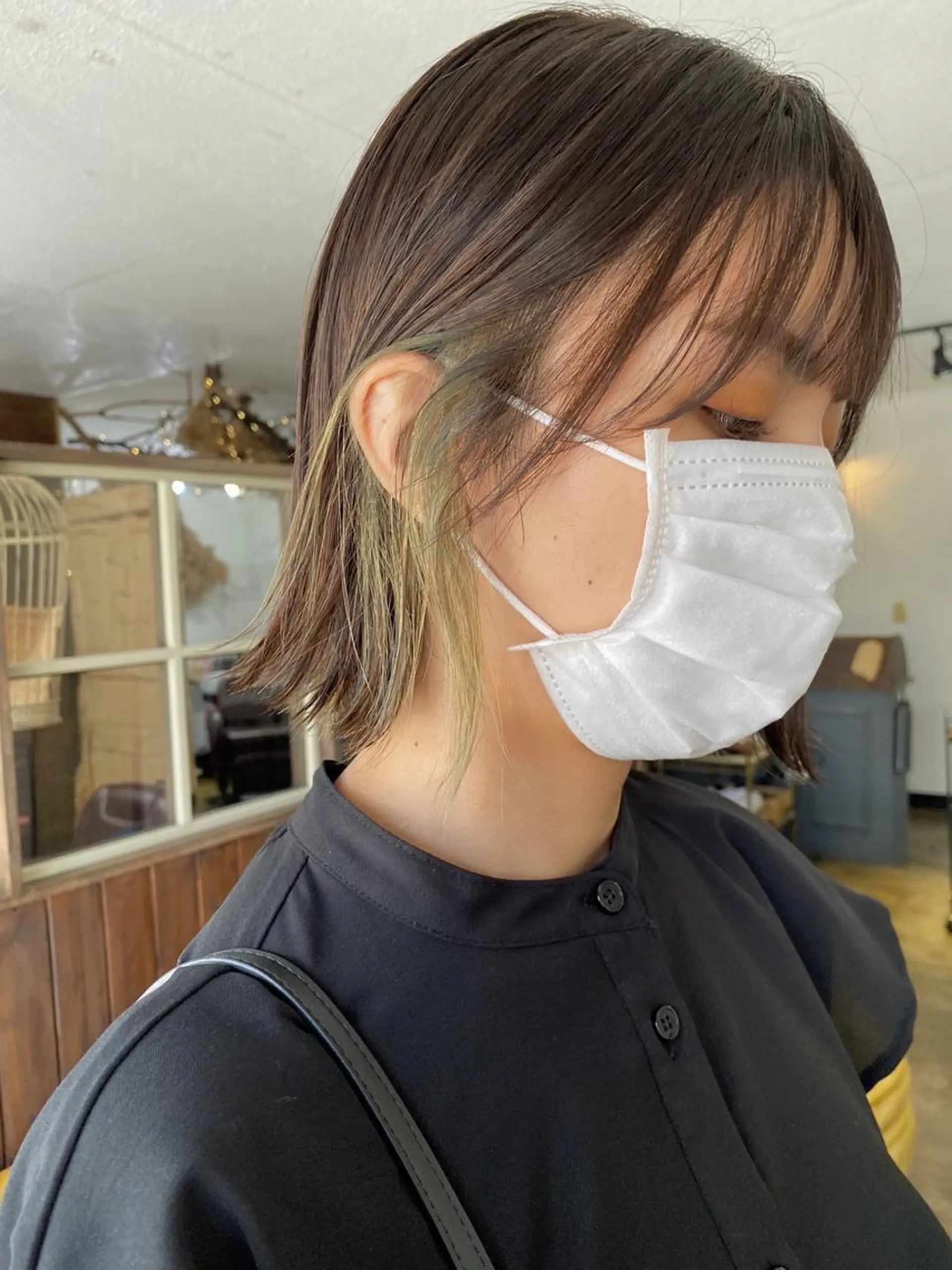 カラー ヘアカラー 艶カラー🫧 MOMOYOのヘアスタイル