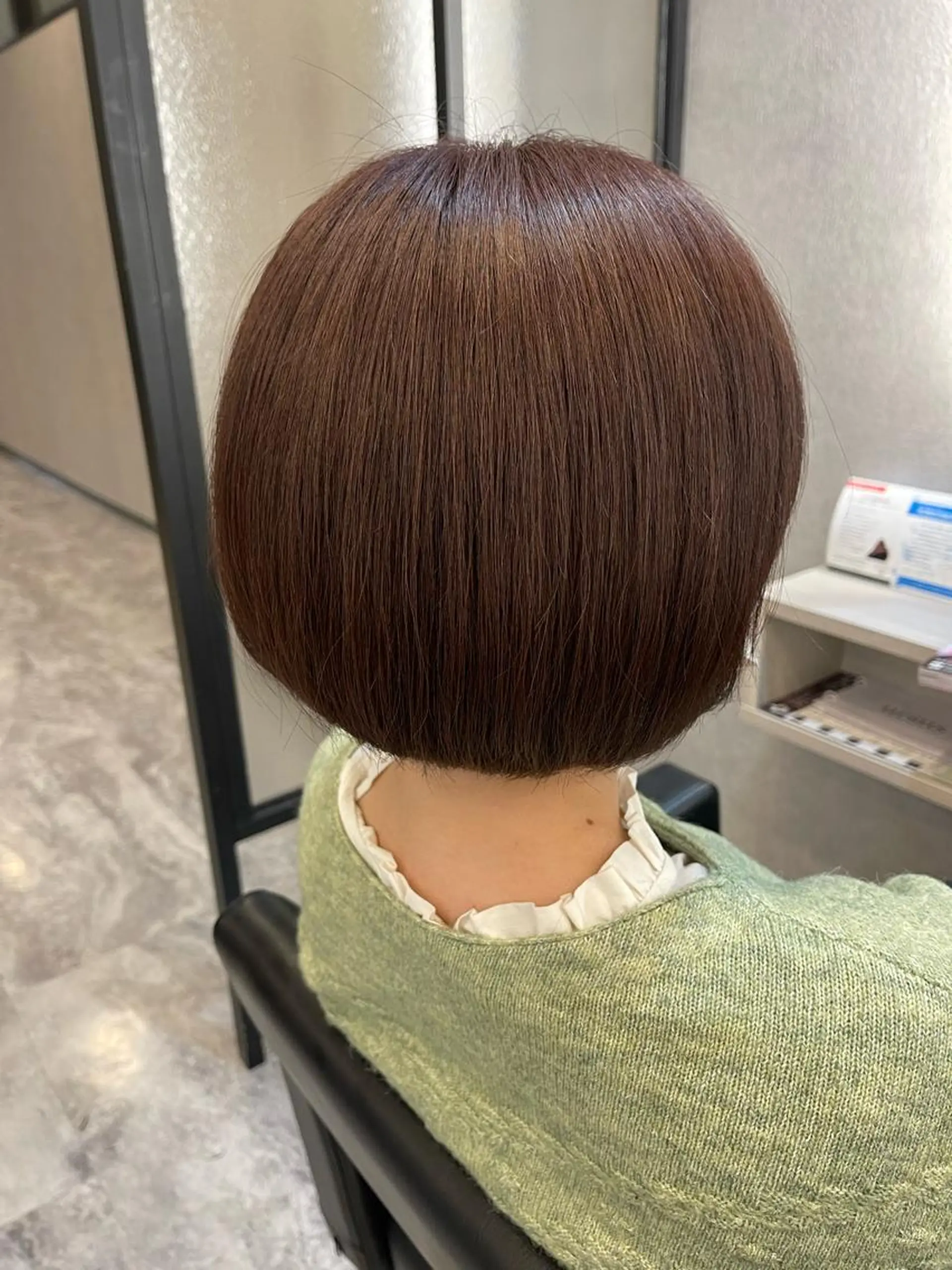 ショート カラー バイオレットカラー ボブ Unfrose(アンフローズ)所属・猪ノ原 弘子のヘアスタイル