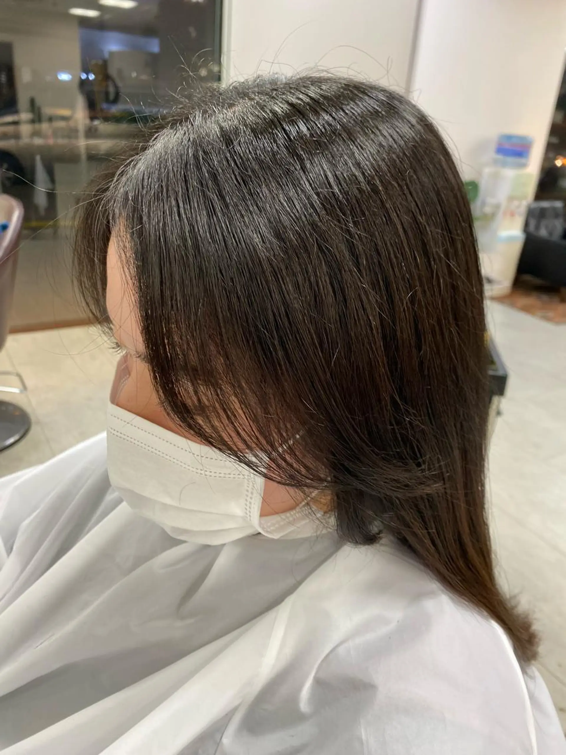 ロング カット トリートメント 月野涼風 /レイヤーカットのヘアスタイル