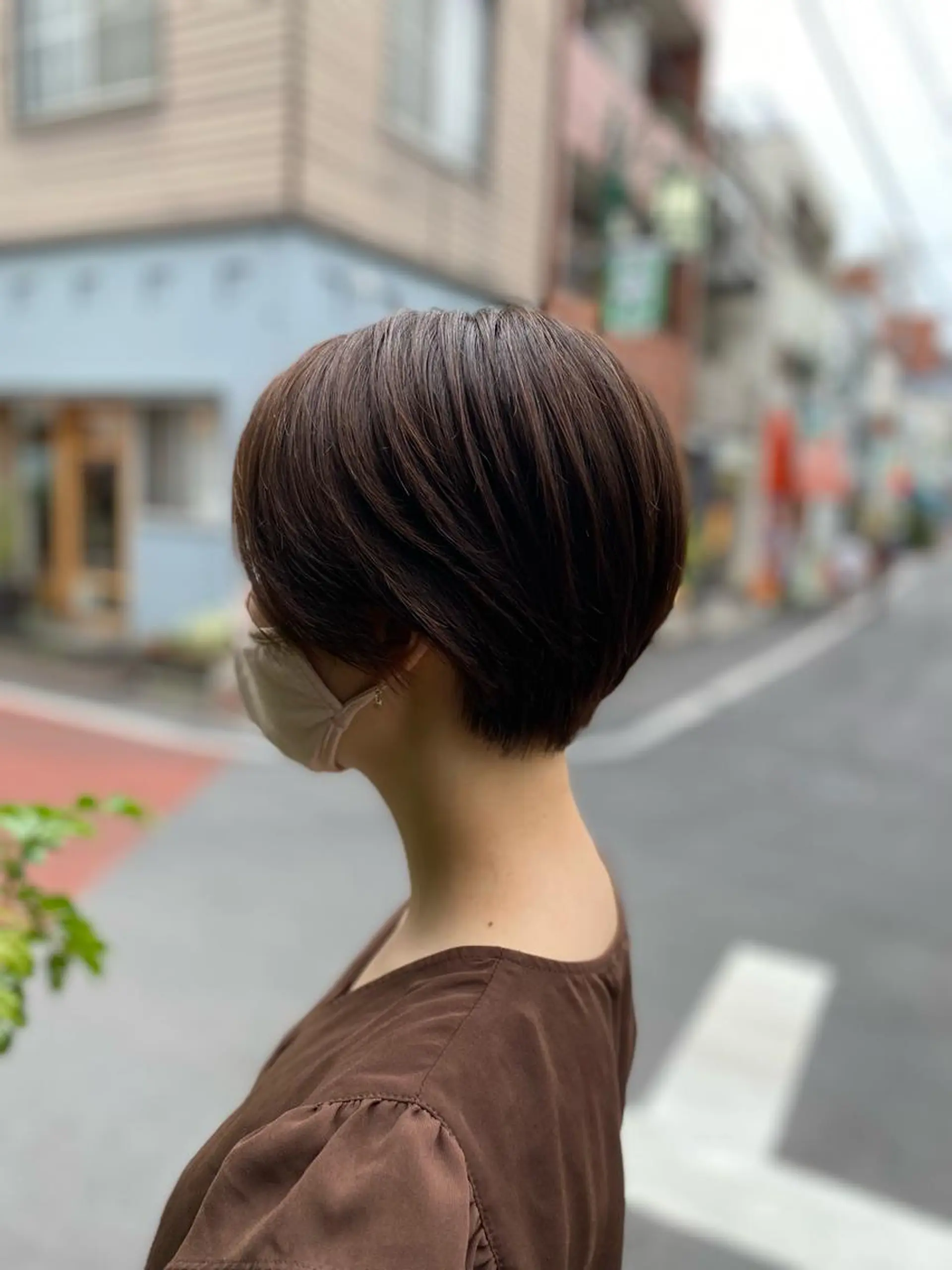 ショート カラー カット 古西 康裕のヘアスタイル