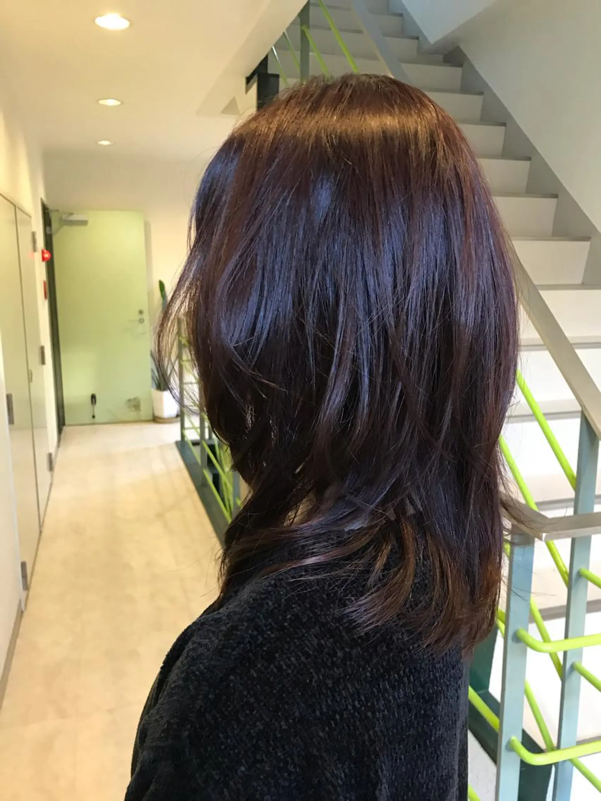 セミロング GO TODAY SHAIRE SALON所属・miu (ミユ)のヘアスタイル