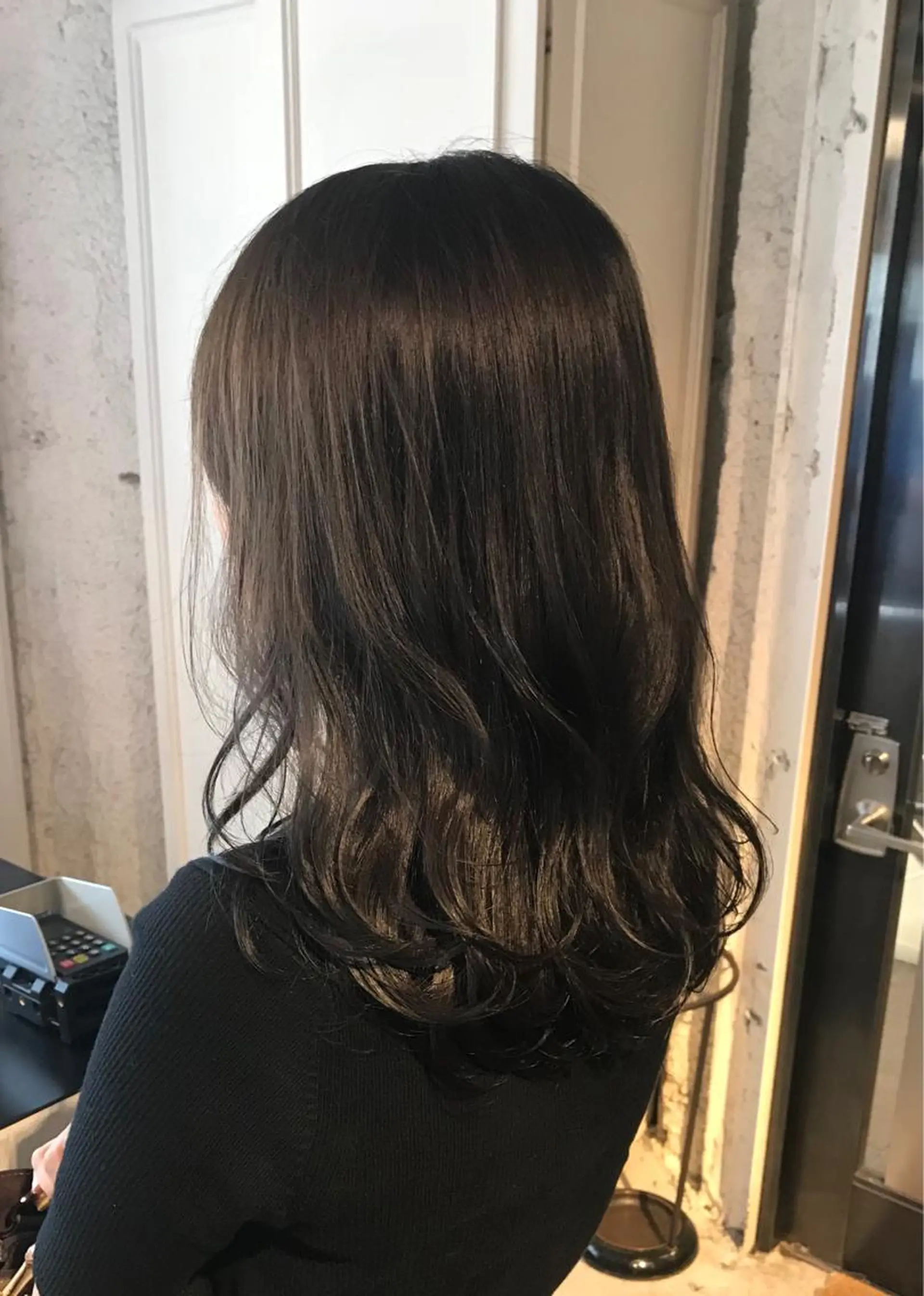ミディアム カラー 再現度&髪質改善 LISAのヘアスタイル