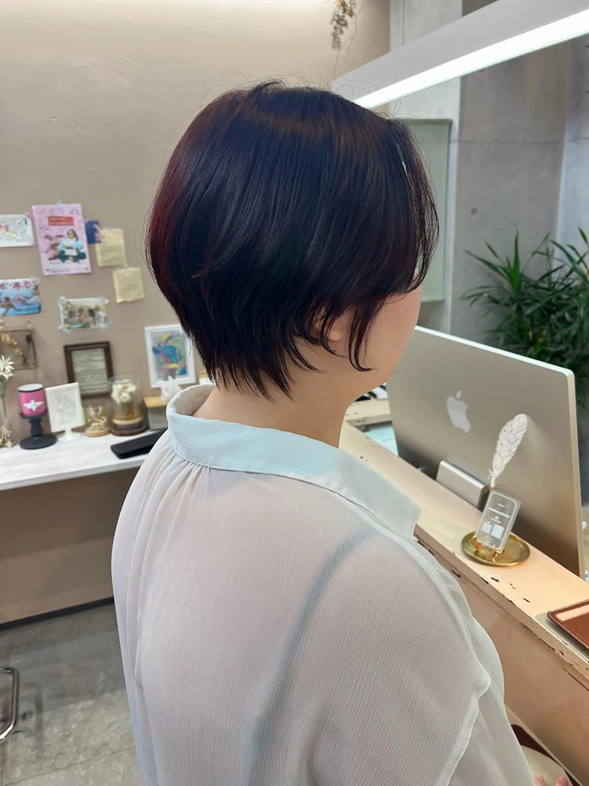 ショート カラー カット トリートメント MIES amane(アマネ)のヘアスタイル