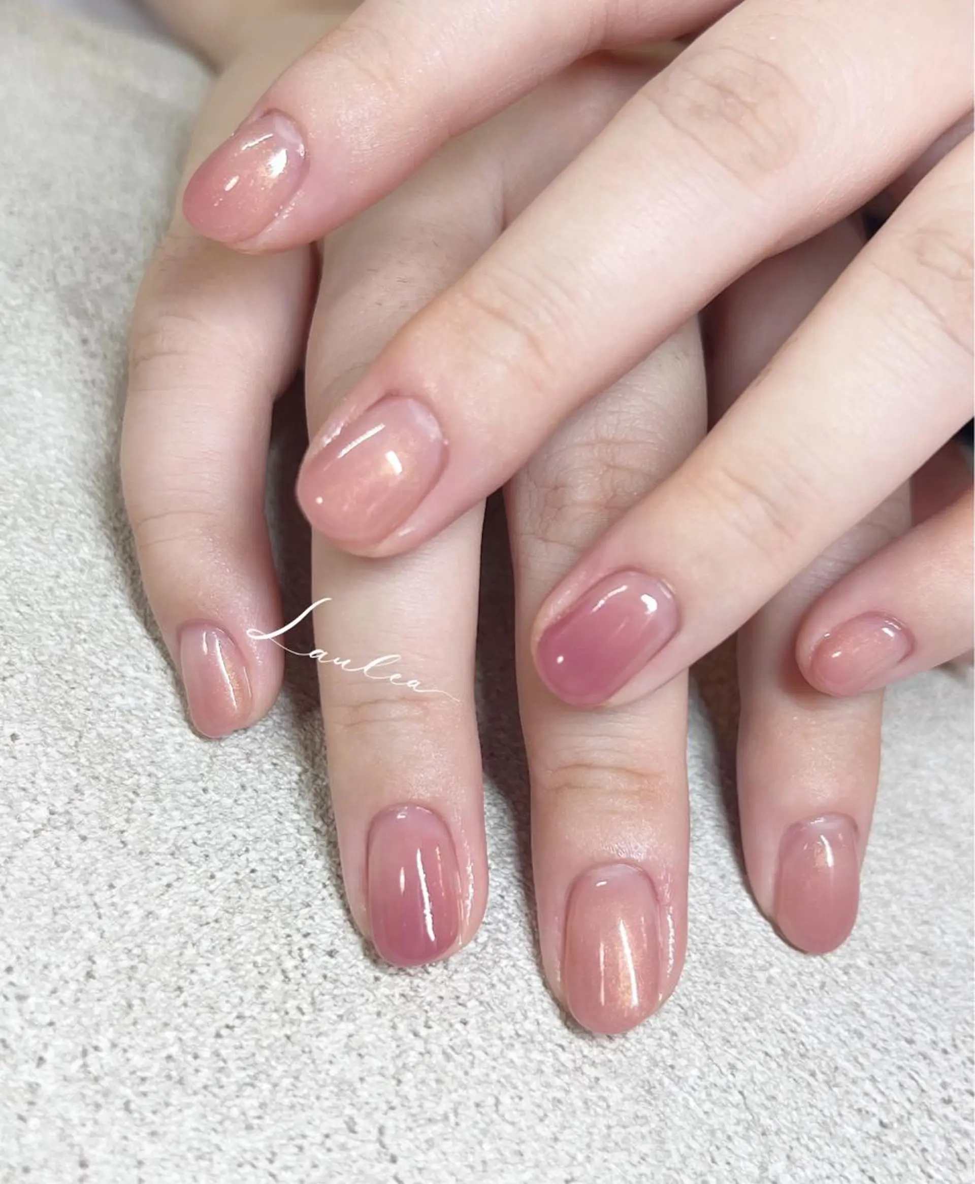 ネイル フットネイル 韓国ネイル ハンドネイル nail salon Lauleaのネイルデザイン