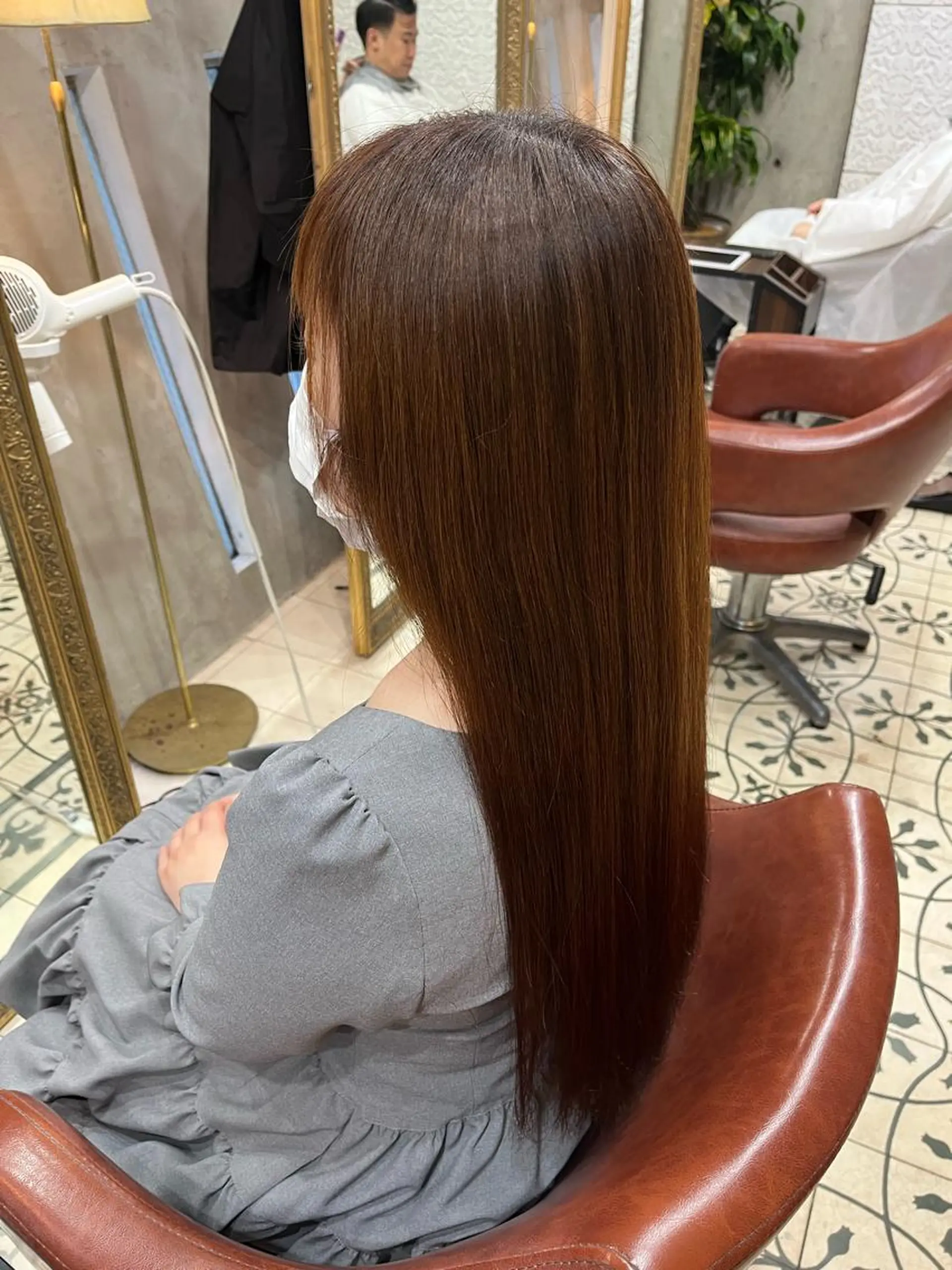 ロング トリートメント ヘアカラー トリートメント ✨髪質改善✨ 縮毛矯正/佐藤恵太のヘアスタイル