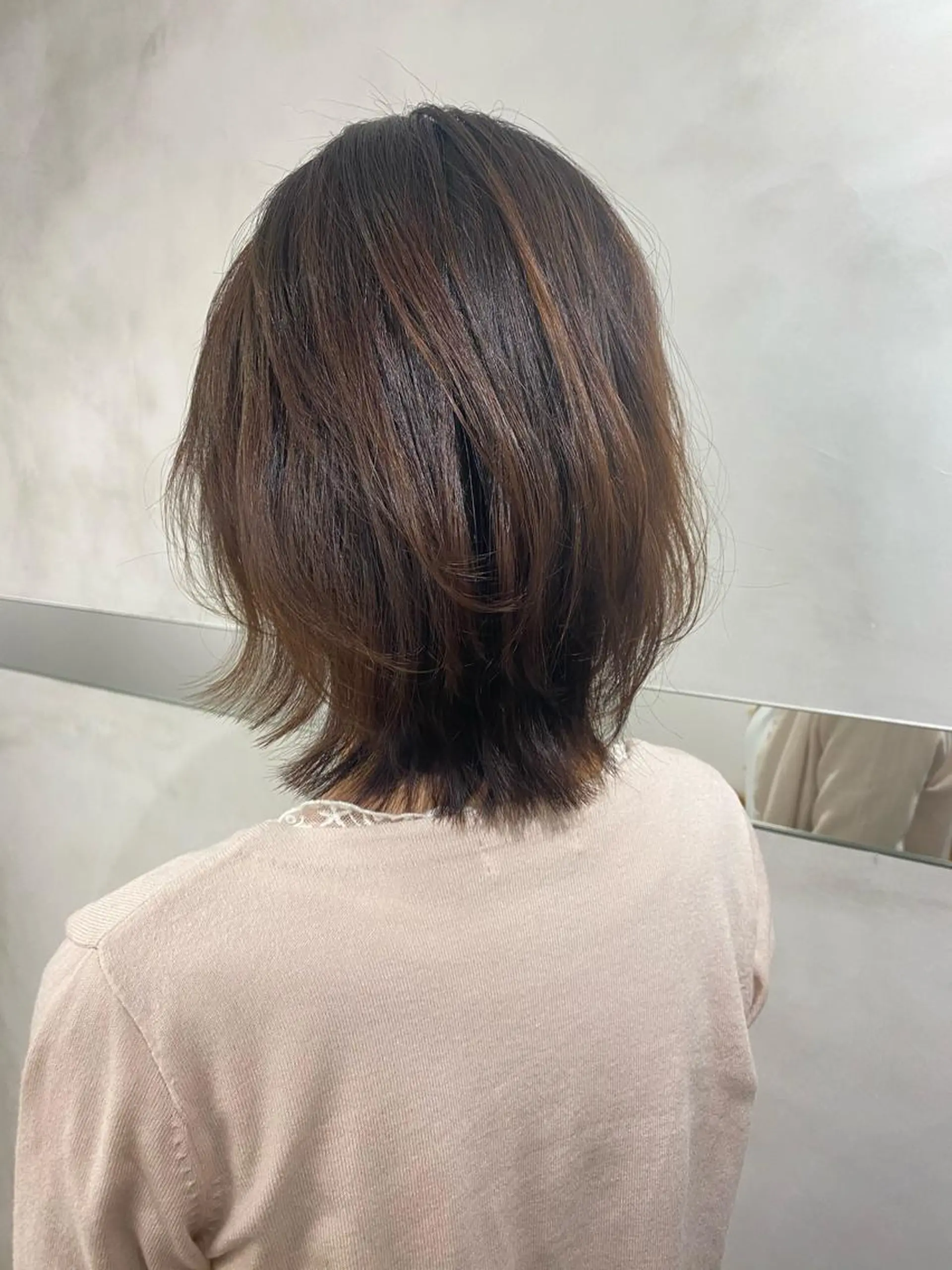 ミディアム マツエク・マツパ レイヤーカット 🌟ショート/シ ョートボブ/岡田🌟のヘアスタイル