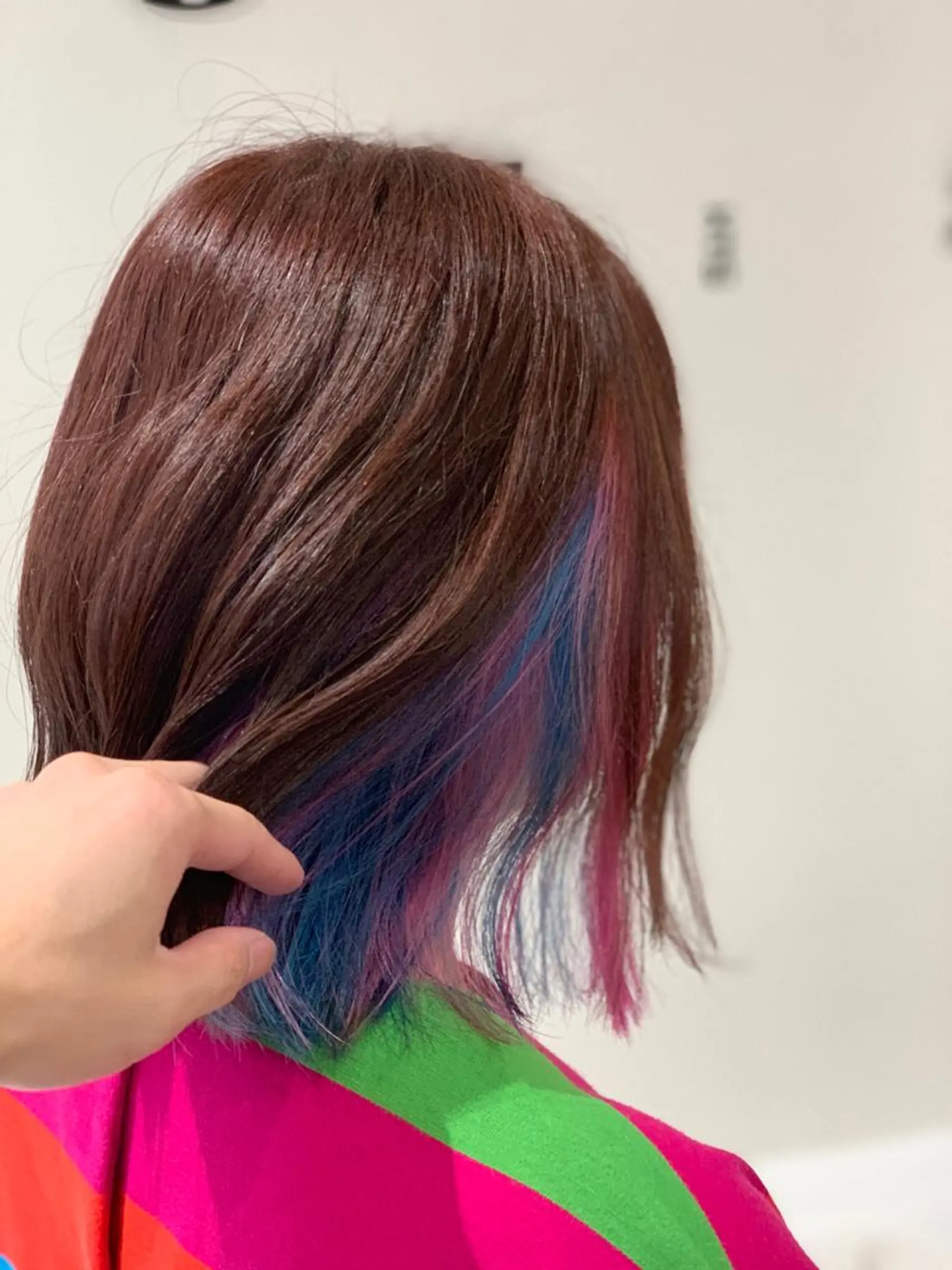 ミディアム カラー ヘアカラー 松吉 純平のヘアスタイル