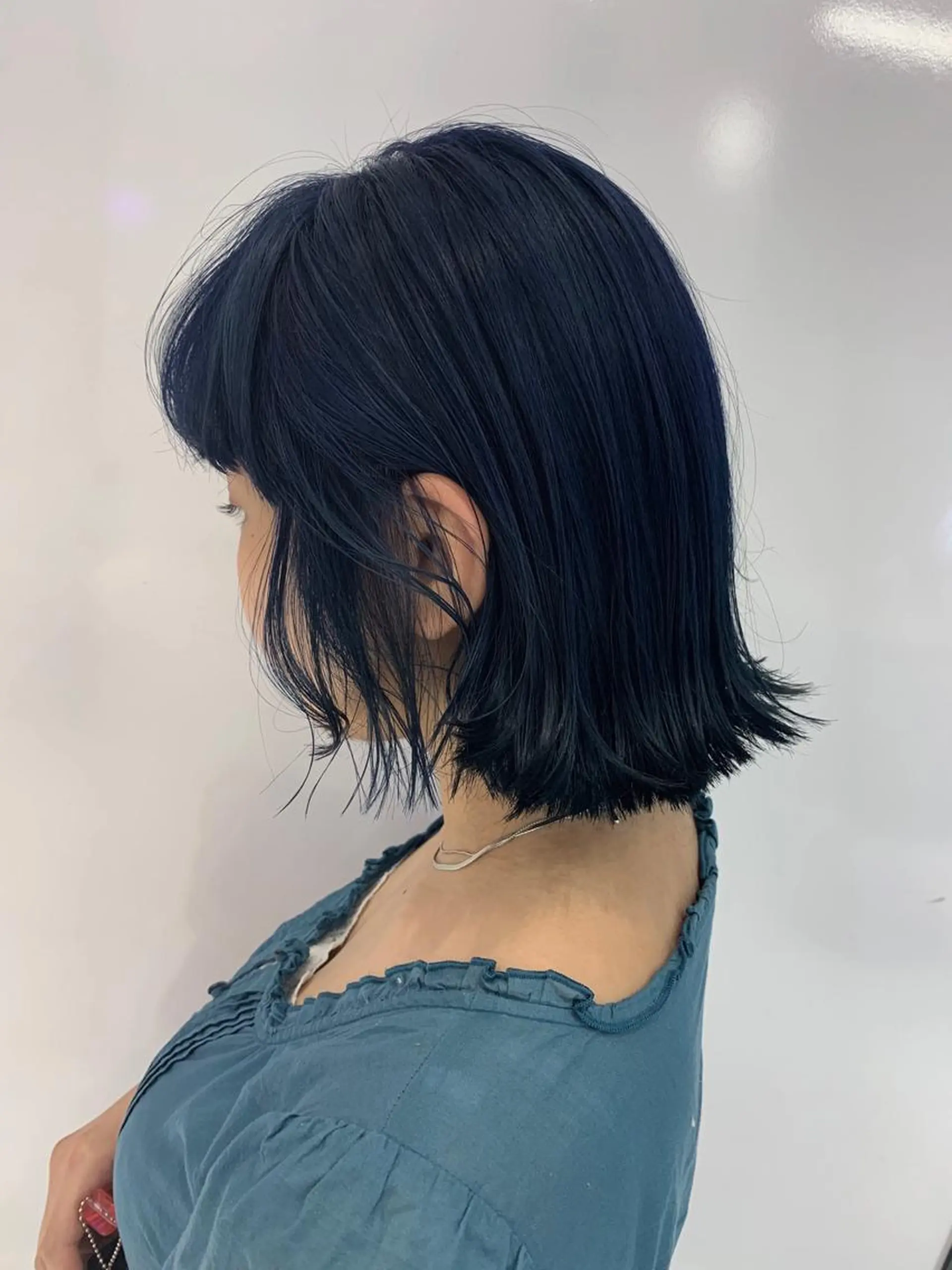 ミディアム ボブ 外ハネヘア lamie by melt 吉祥寺 【ラミエ バイ メルト】所属・【ミニモ公認】*似合 わせ職人*滝田拳史のヘアスタイル