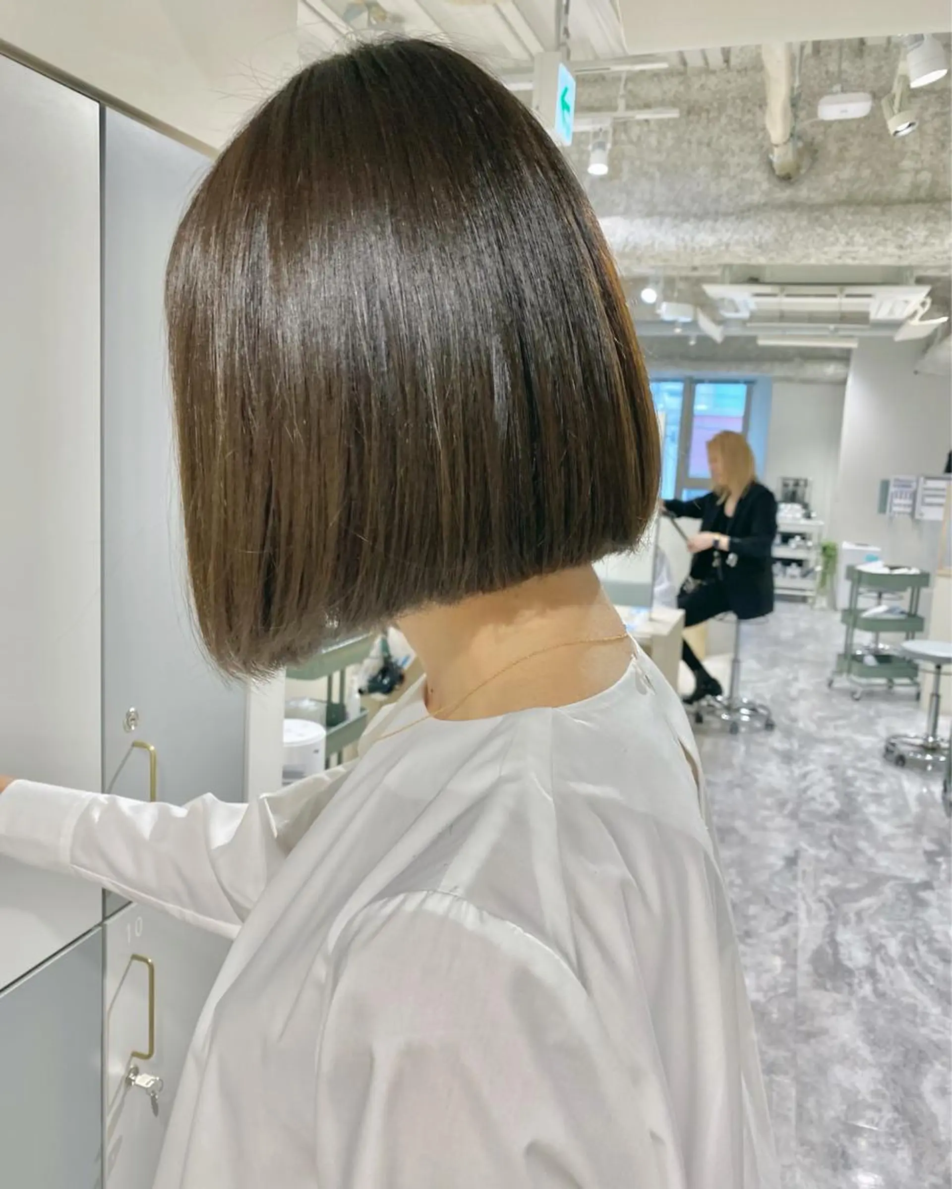 ミディアム カラー カット ヘアカラー トリートメント LOVESTOIKE 堂本のヘアスタイル