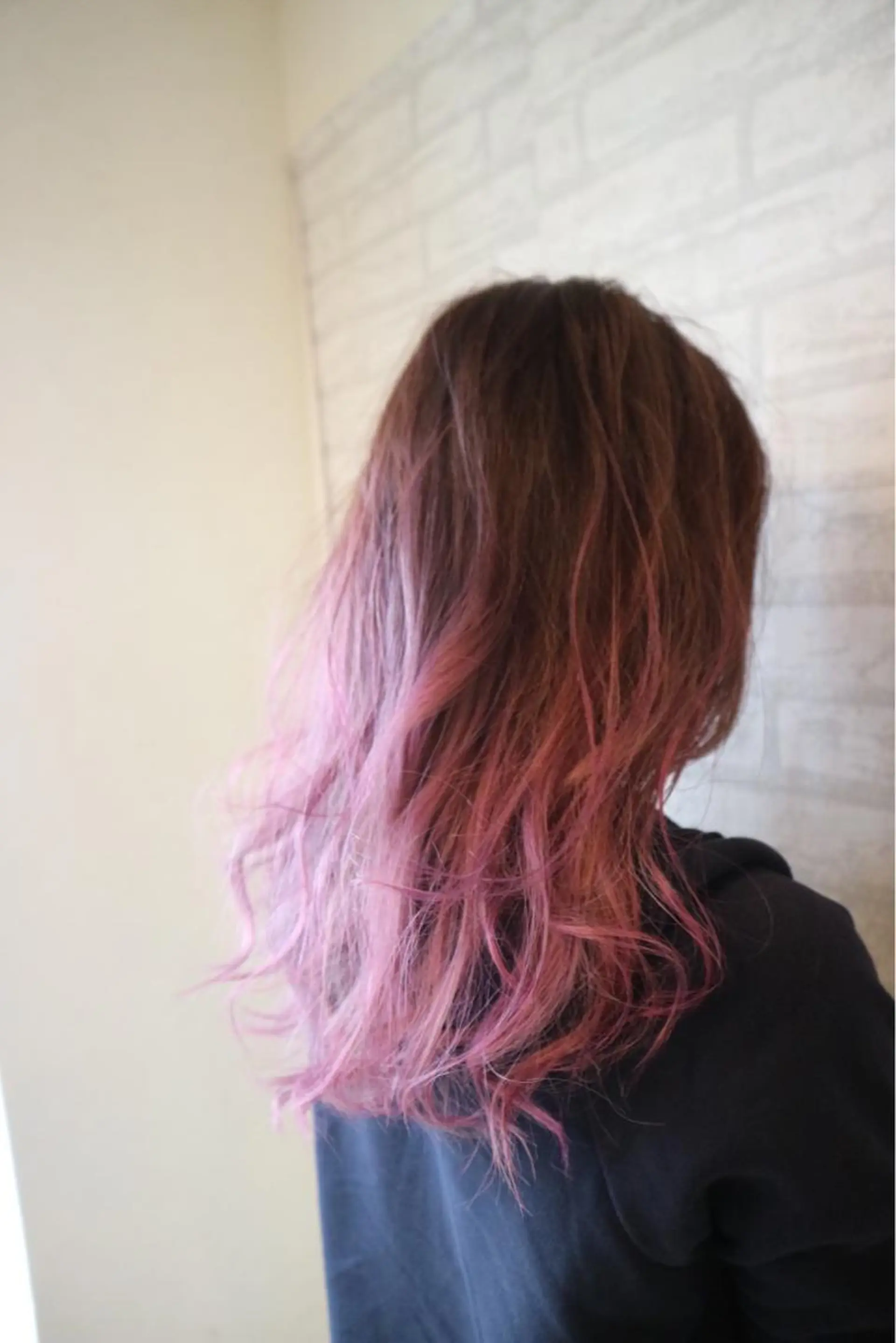 ミディアム カラー ピンクカラー カット ヘアカラー トリートメント JIL BLAN 京都のヘアスタイル