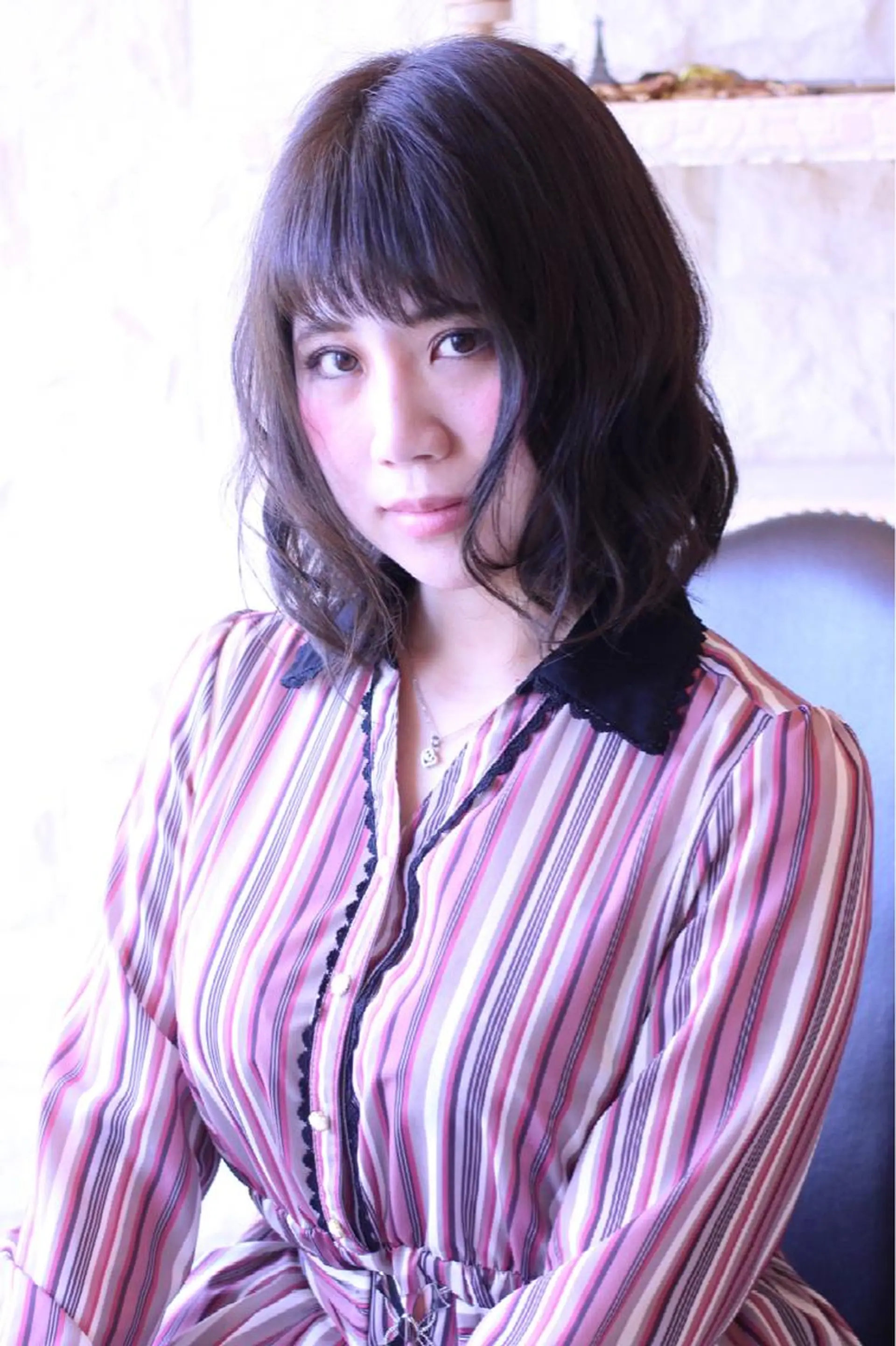 ミディアム パーマ ミディアムパーマ 土居 正季のヘアスタイル