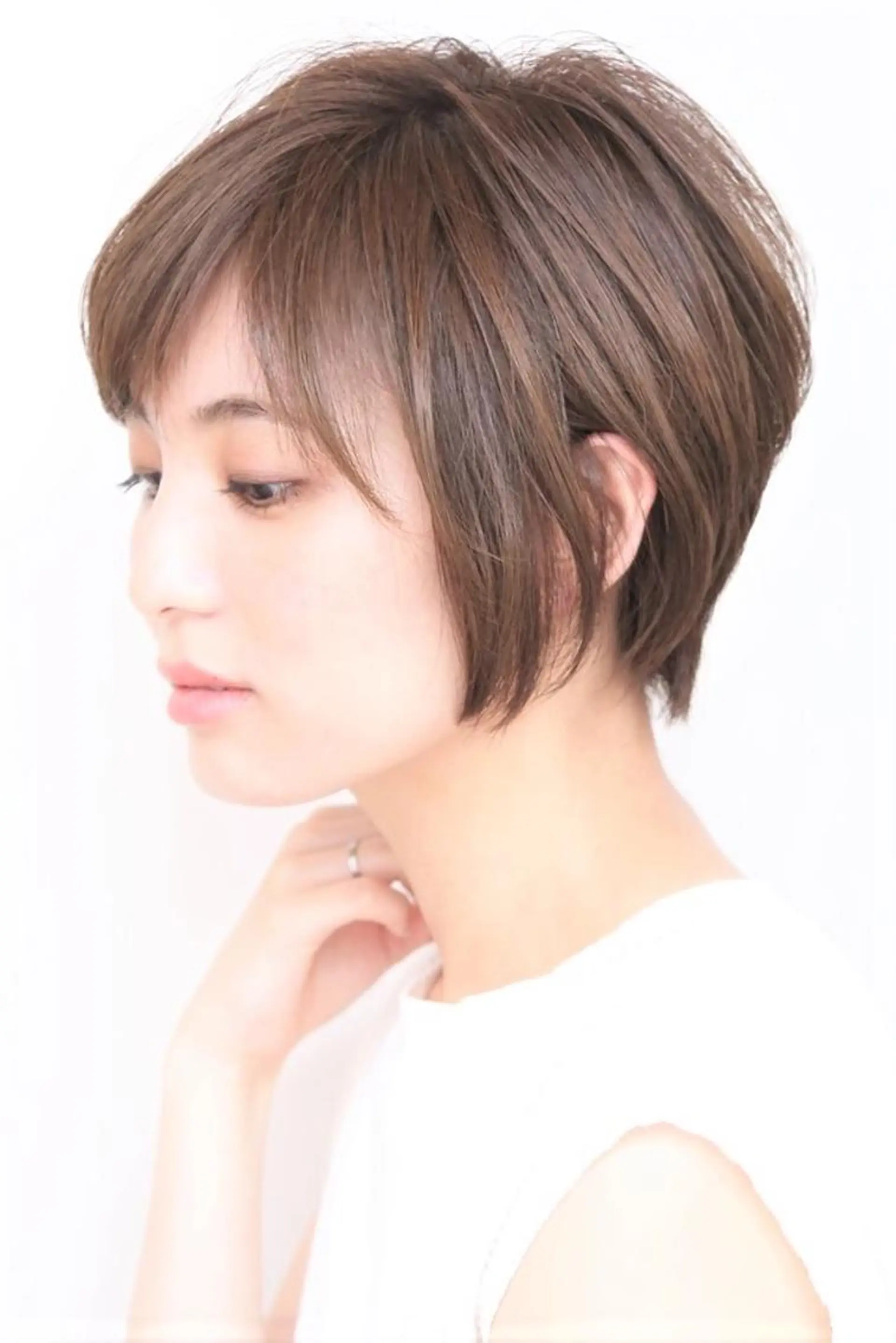 ショート カラー カット ヘッドスパ デザイナー Anne アンのヘアスタイル