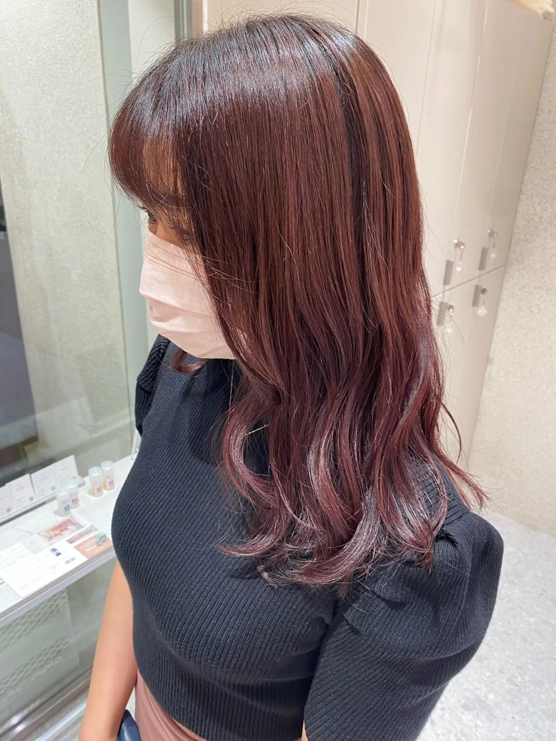 セミロング カラー 🌟透明感カラー🌟 恵比寿/sayuのヘアスタイル