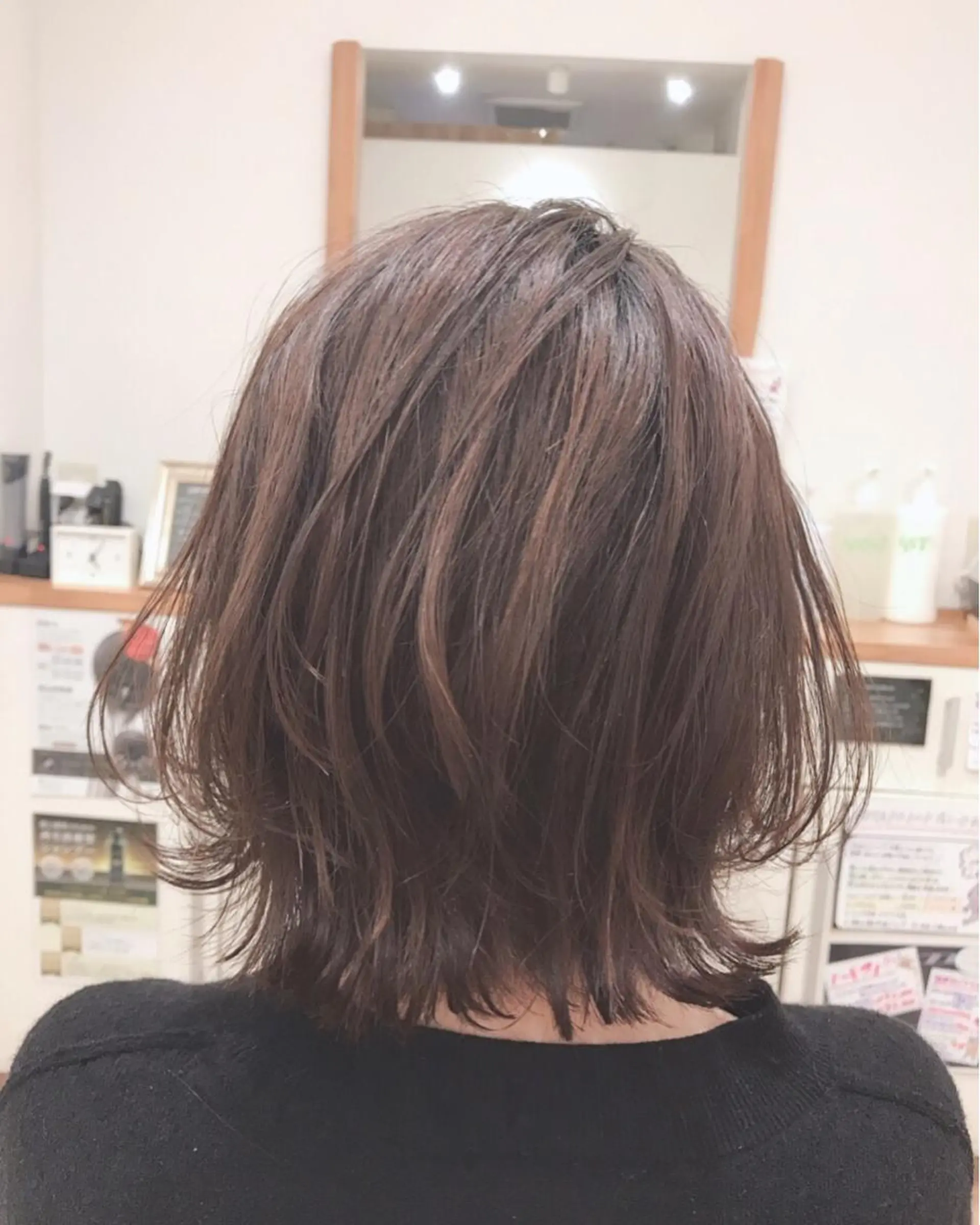 ミディアム カット トリートメント アザマ　ヤスカツ _rosso 川口のヘアスタイル