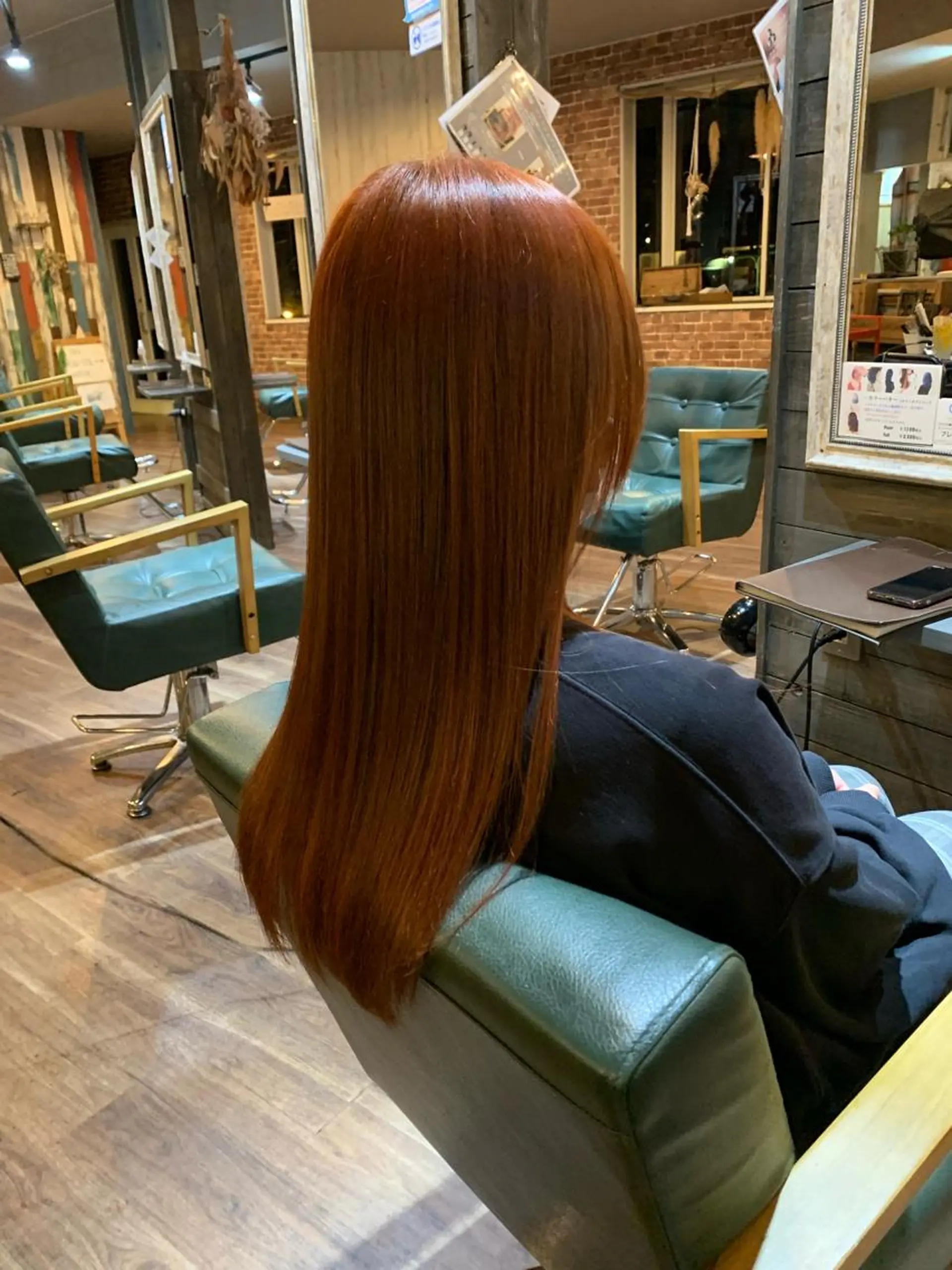 ロング カラー ヘアカラー トリートメント Hair design D.(ヘアデザインディードット)所属・河村 健太のヘアスタイル