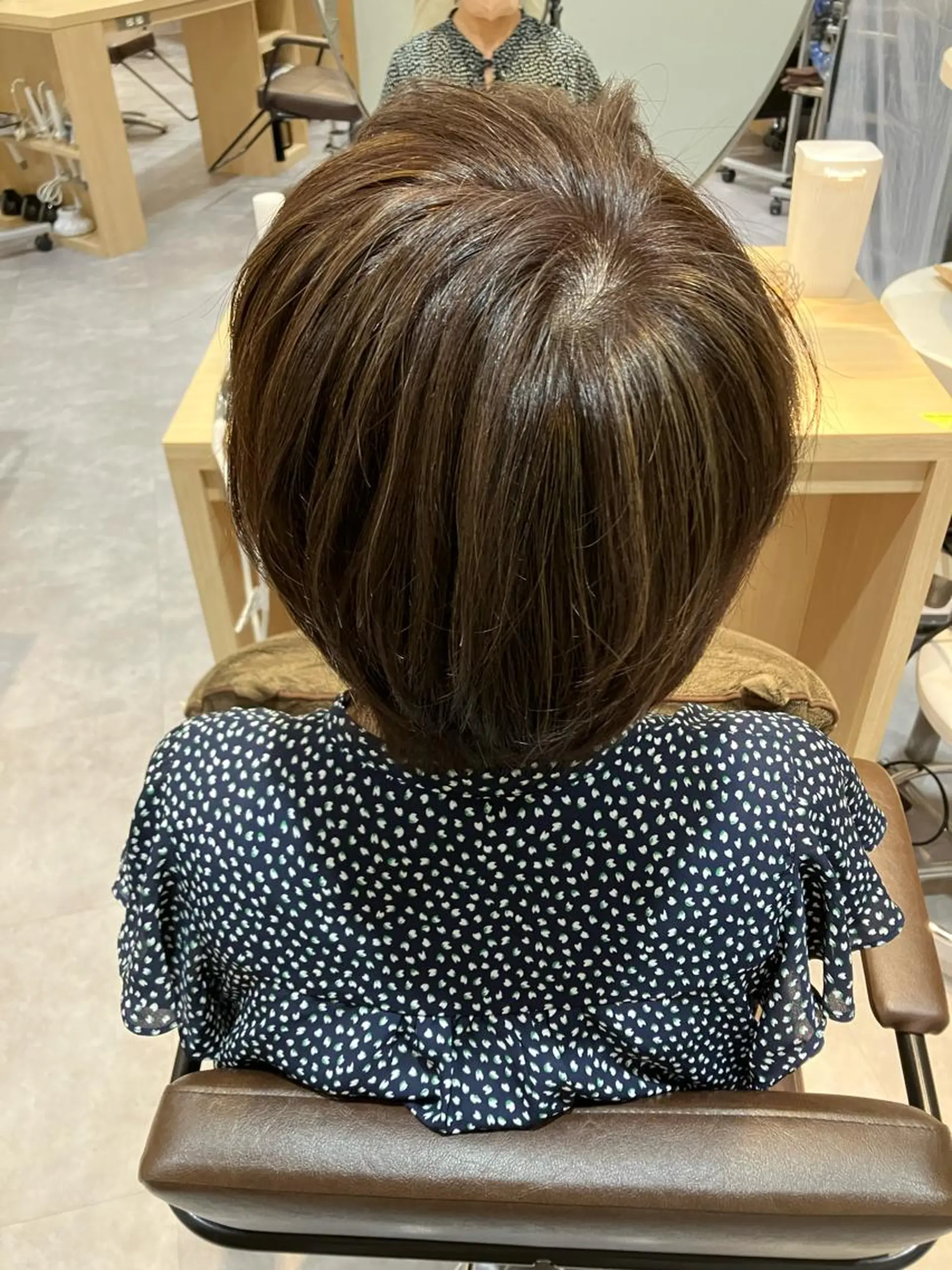 ショート カラー ハイライトカラー ハイライト 小顔似合わせカット/ レイヤー/maiのヘアスタイル