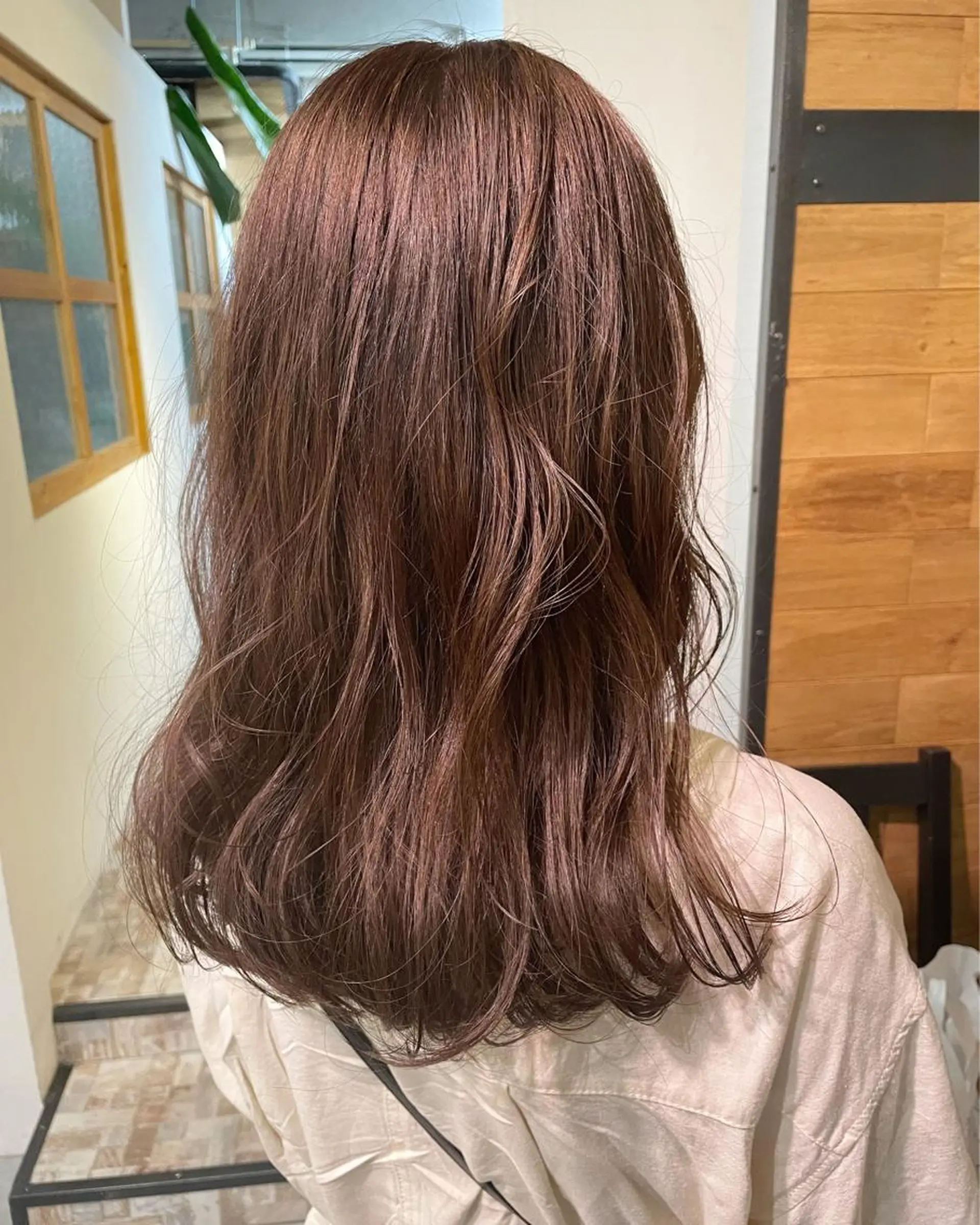 ロング カラー ヘアカラー ヘッドスパ 高梨 菜々のヘアスタイル