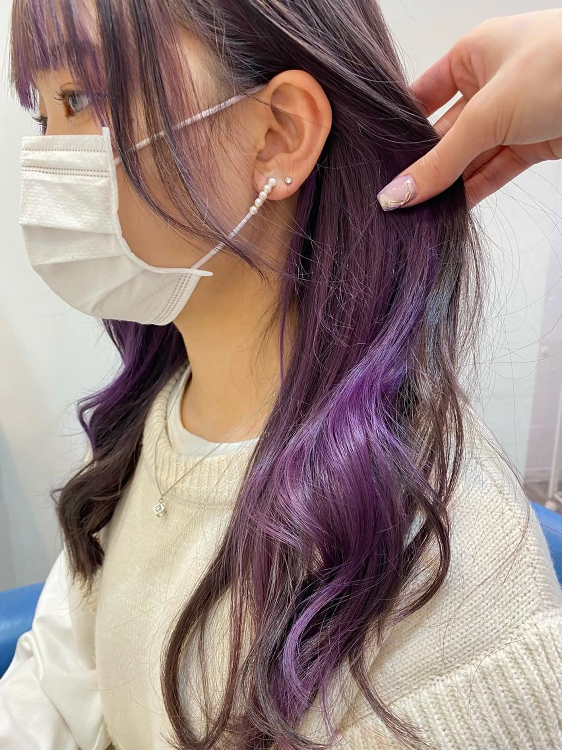 ロング カラー uros.所属・メンズパーマ/ エクステ🌞セナのヘアスタイル